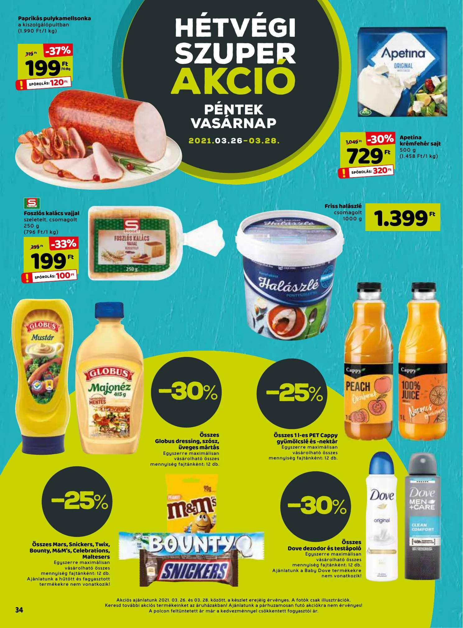 Interspar akciós újság 03.25–04.03 – 34. oldal