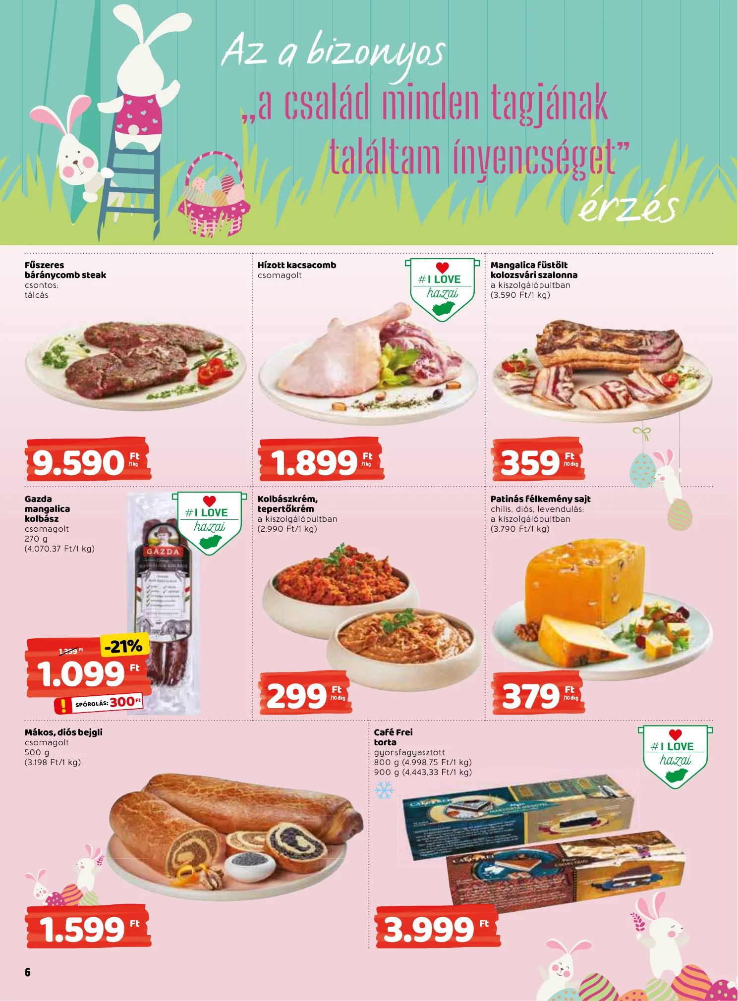Interspar akciós újság 03.25–04.03 – 6. oldal