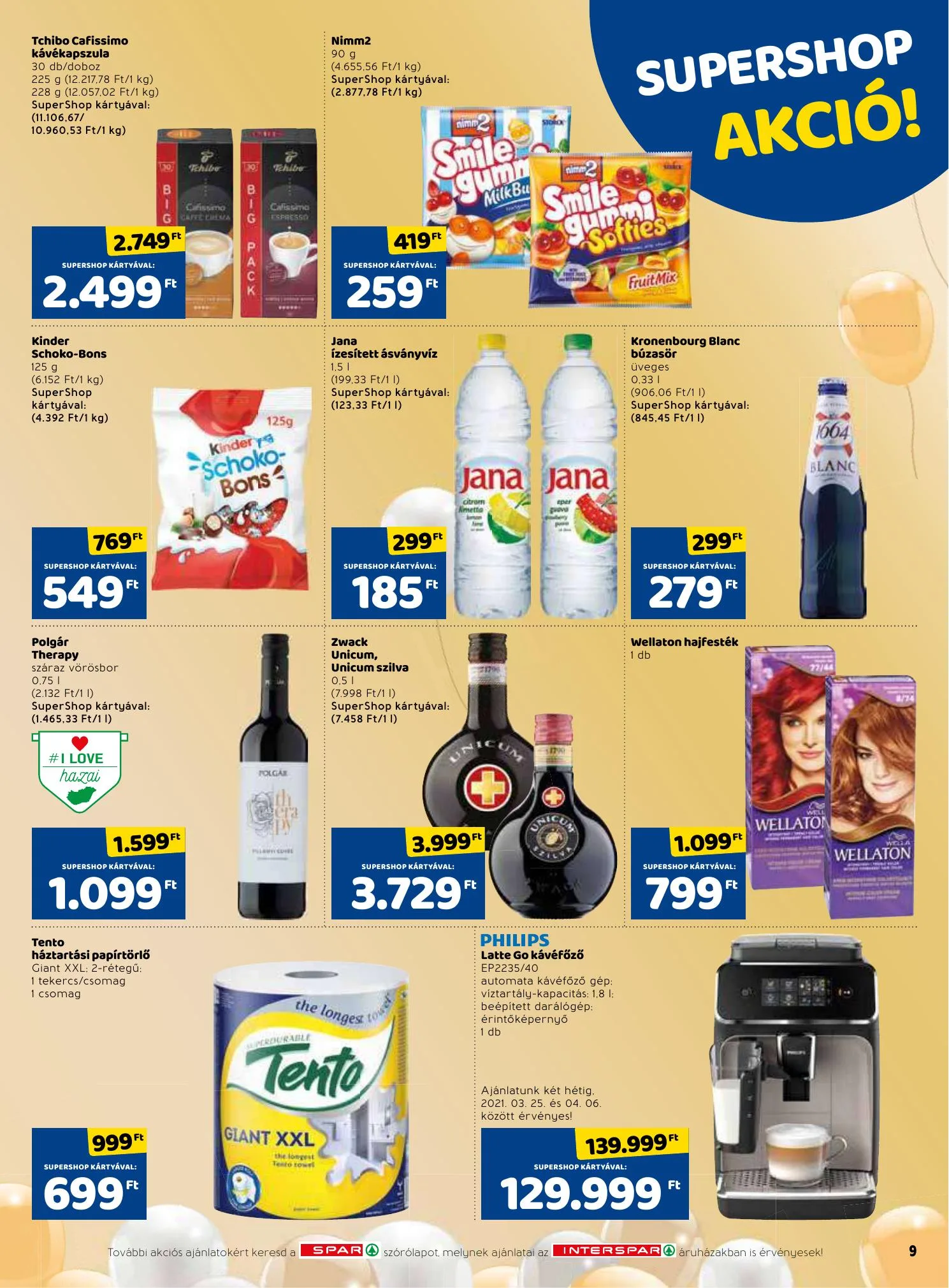 Interspar akciós újság 03.25–04.03 – 9. oldal