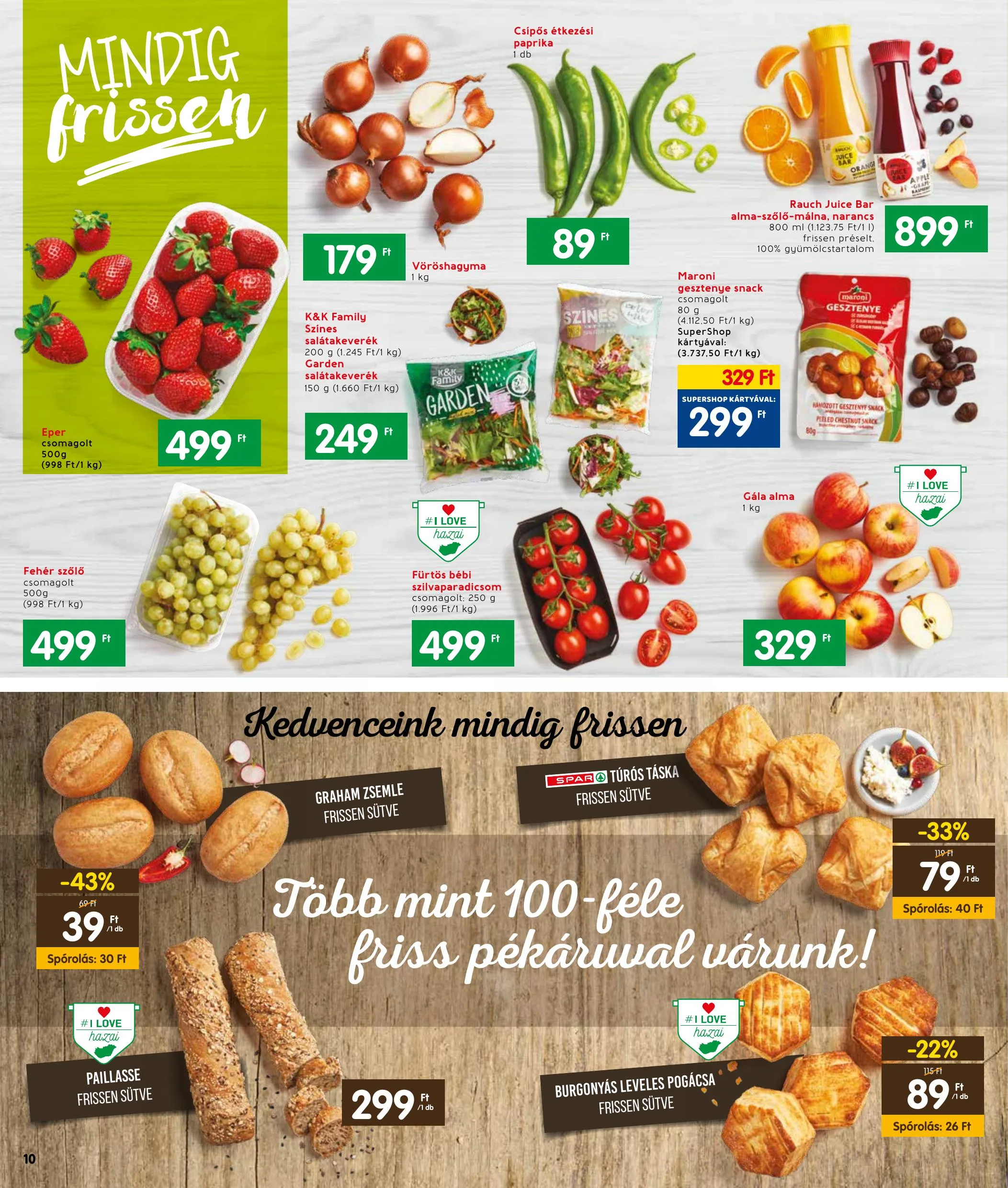 Interspar akciós újság 04.07–04.14 – 10. oldal