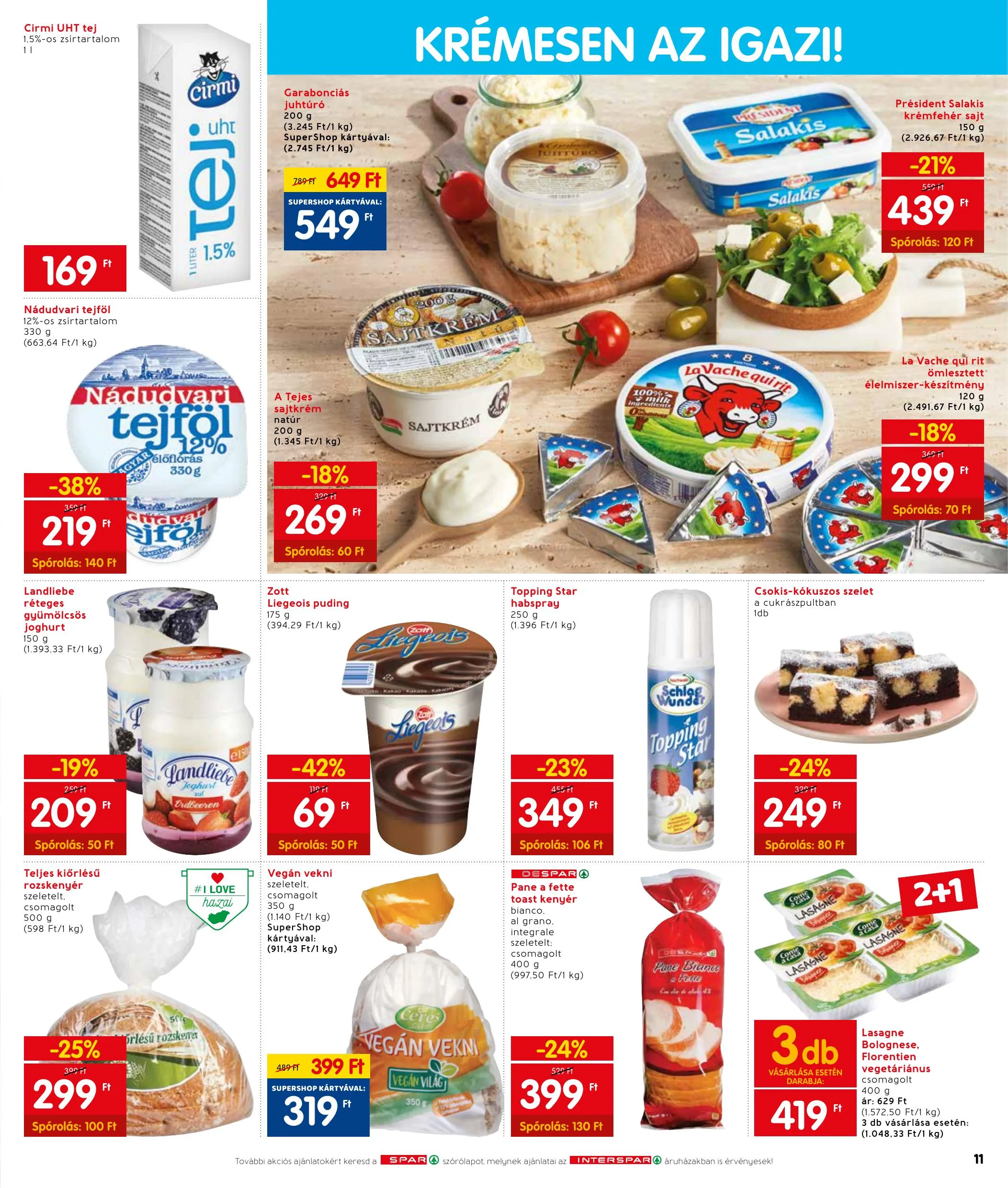 Interspar akciós újság 04.07–04.14 – 11. oldal