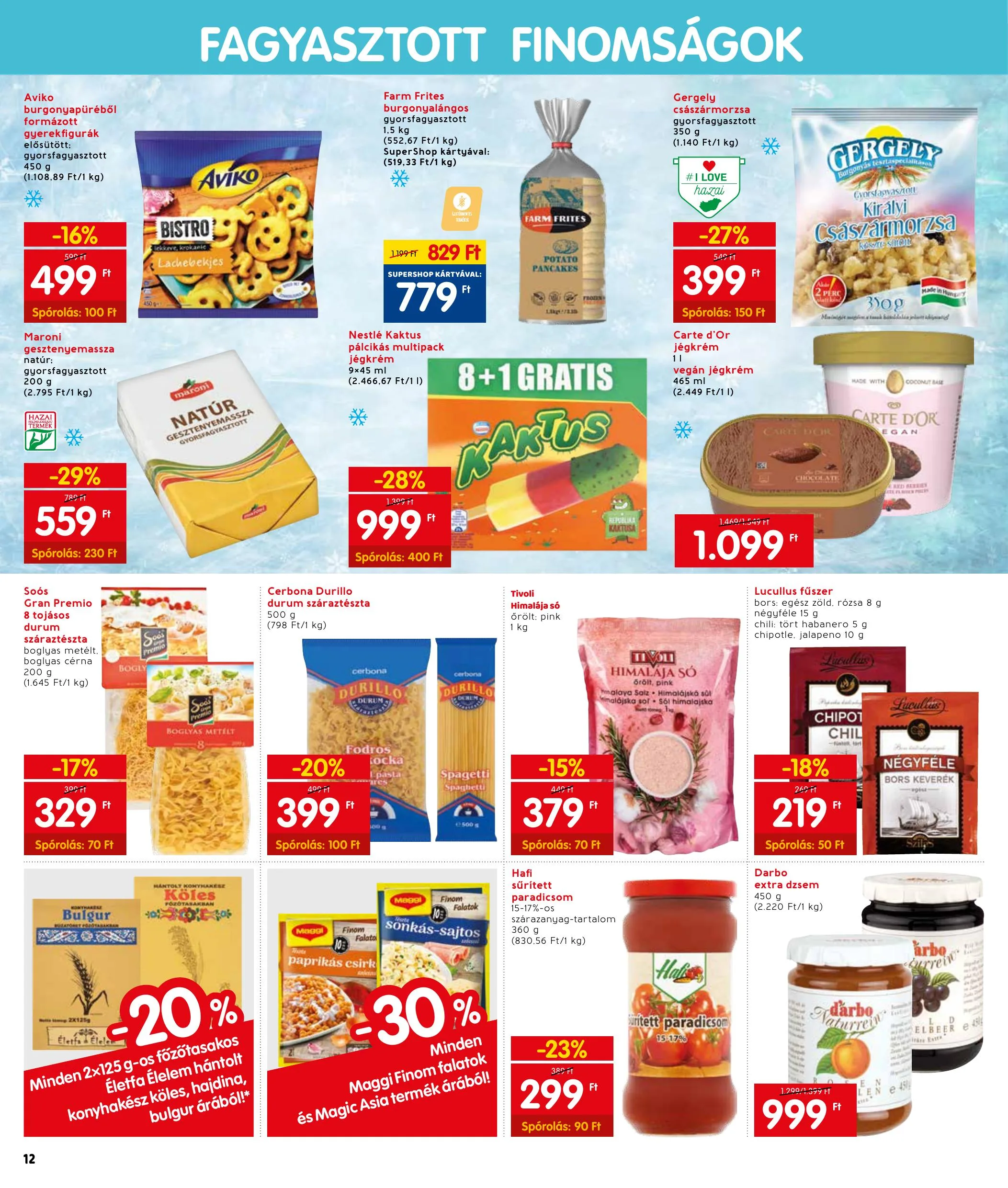 Interspar akciós újság 04.07–04.14 – 12. oldal