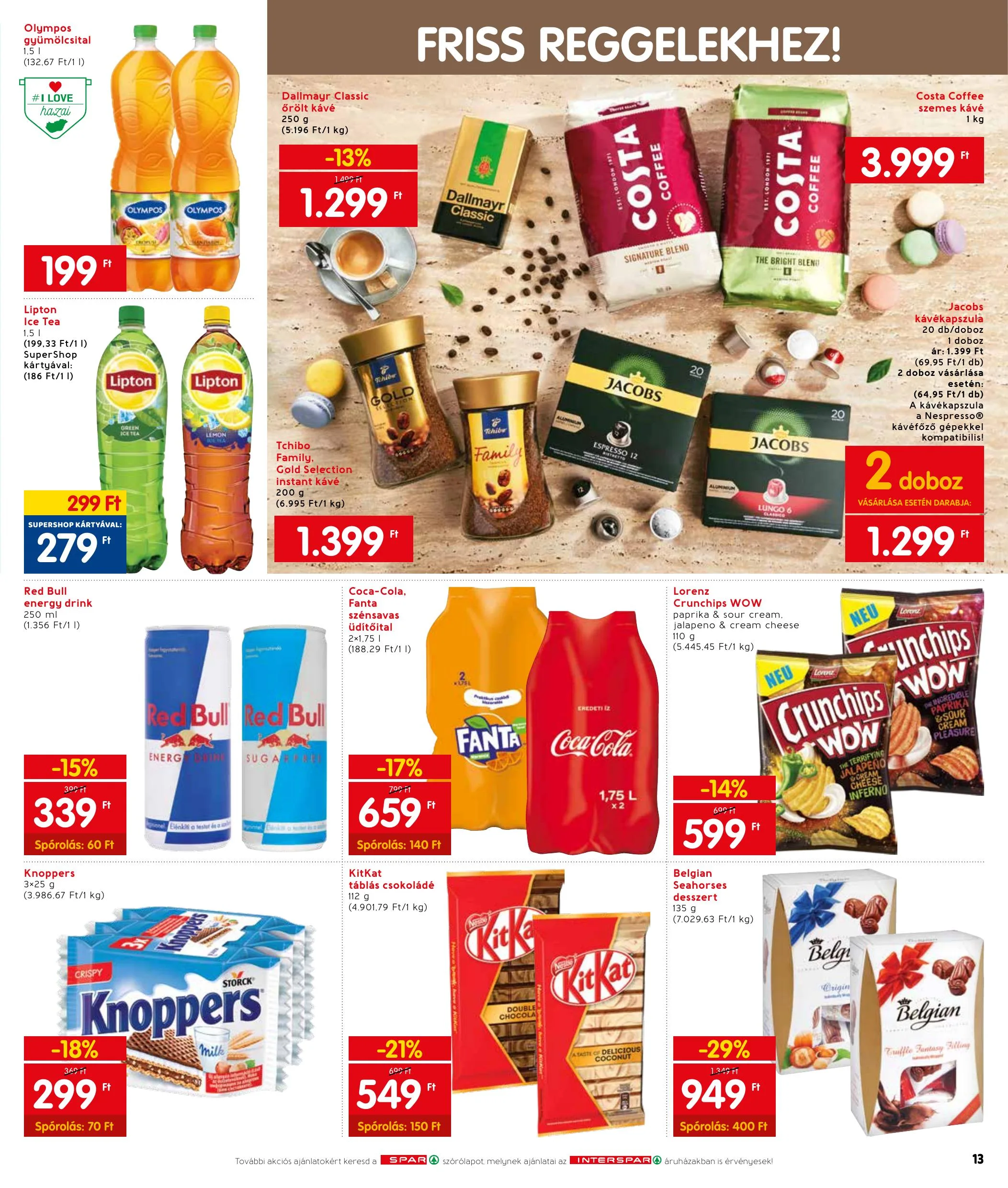 Interspar akciós újság 04.07–04.14 – 13. oldal