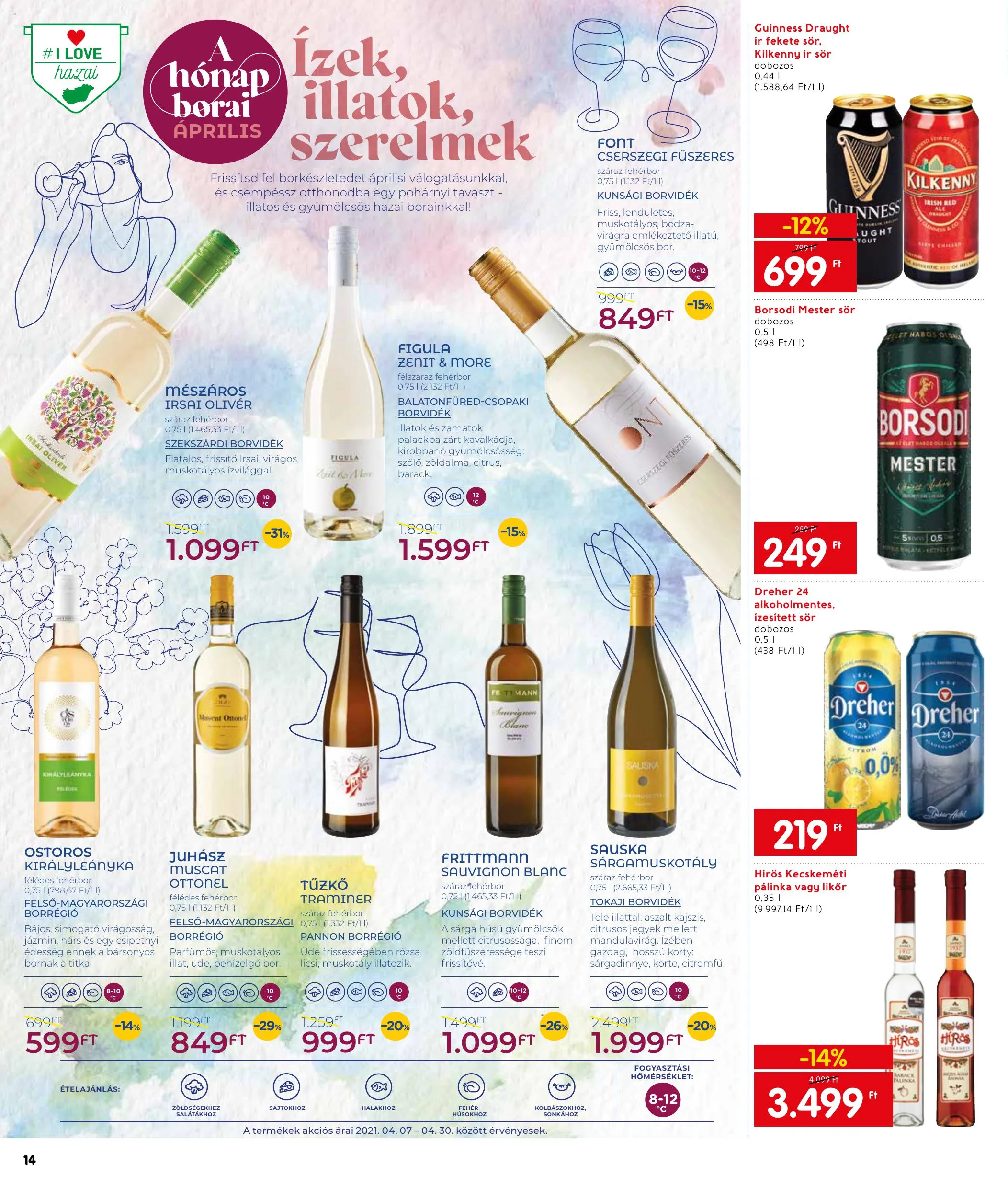 Interspar akciós újság 04.07–04.14 – 14. oldal