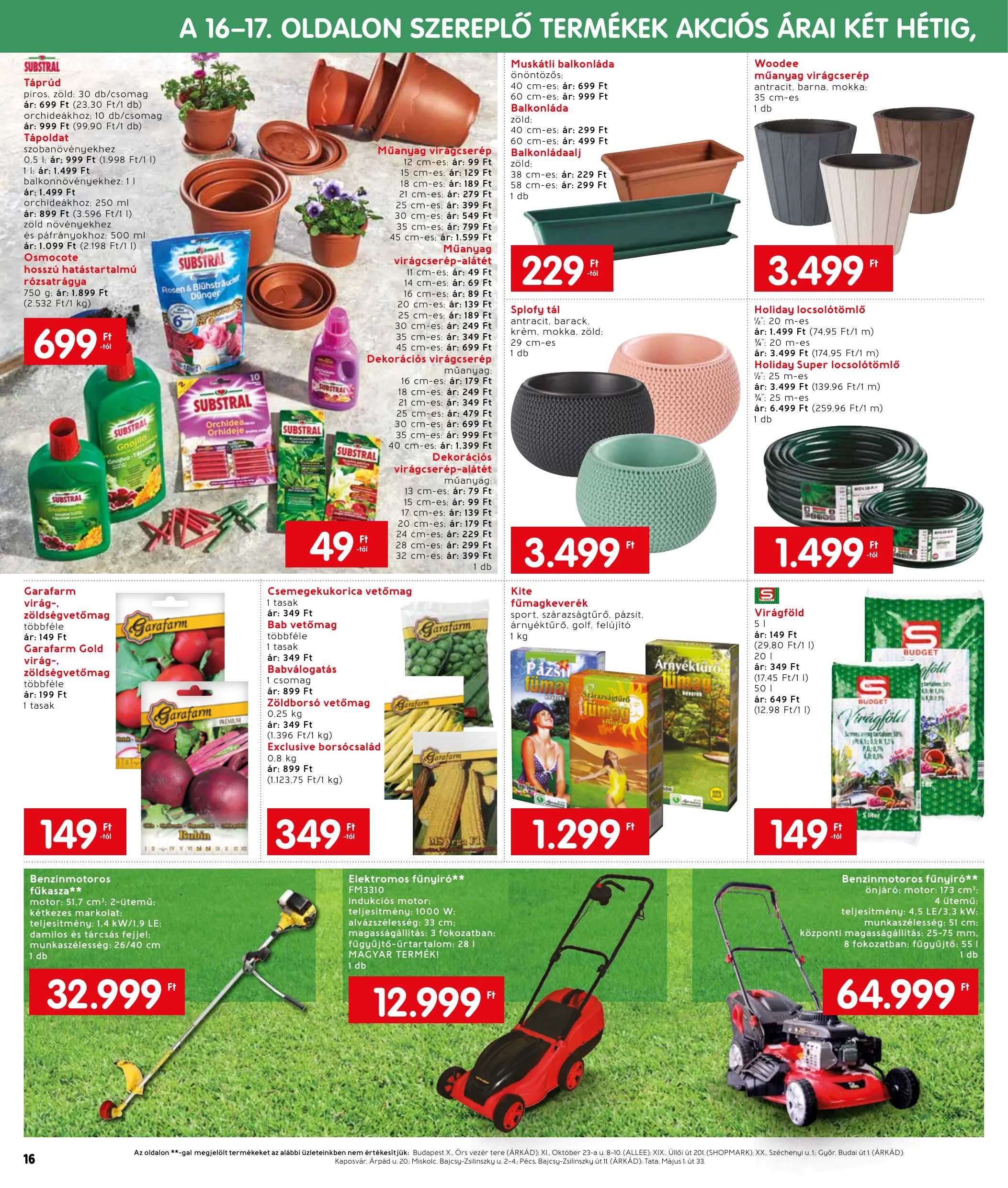 Interspar akciós újság 04.07–04.14 – 16. oldal