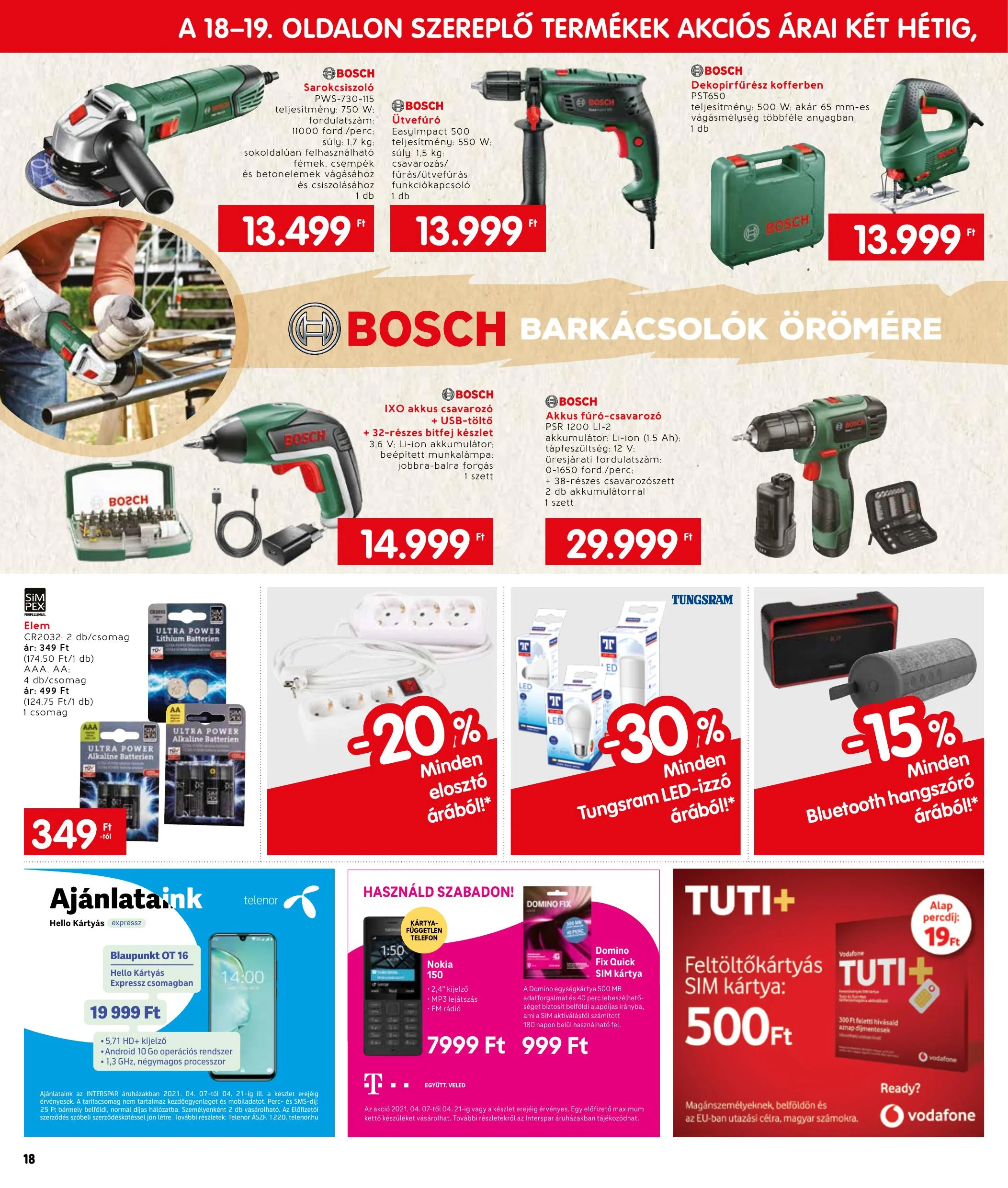Interspar akciós újság 04.07–04.14 – 18. oldal