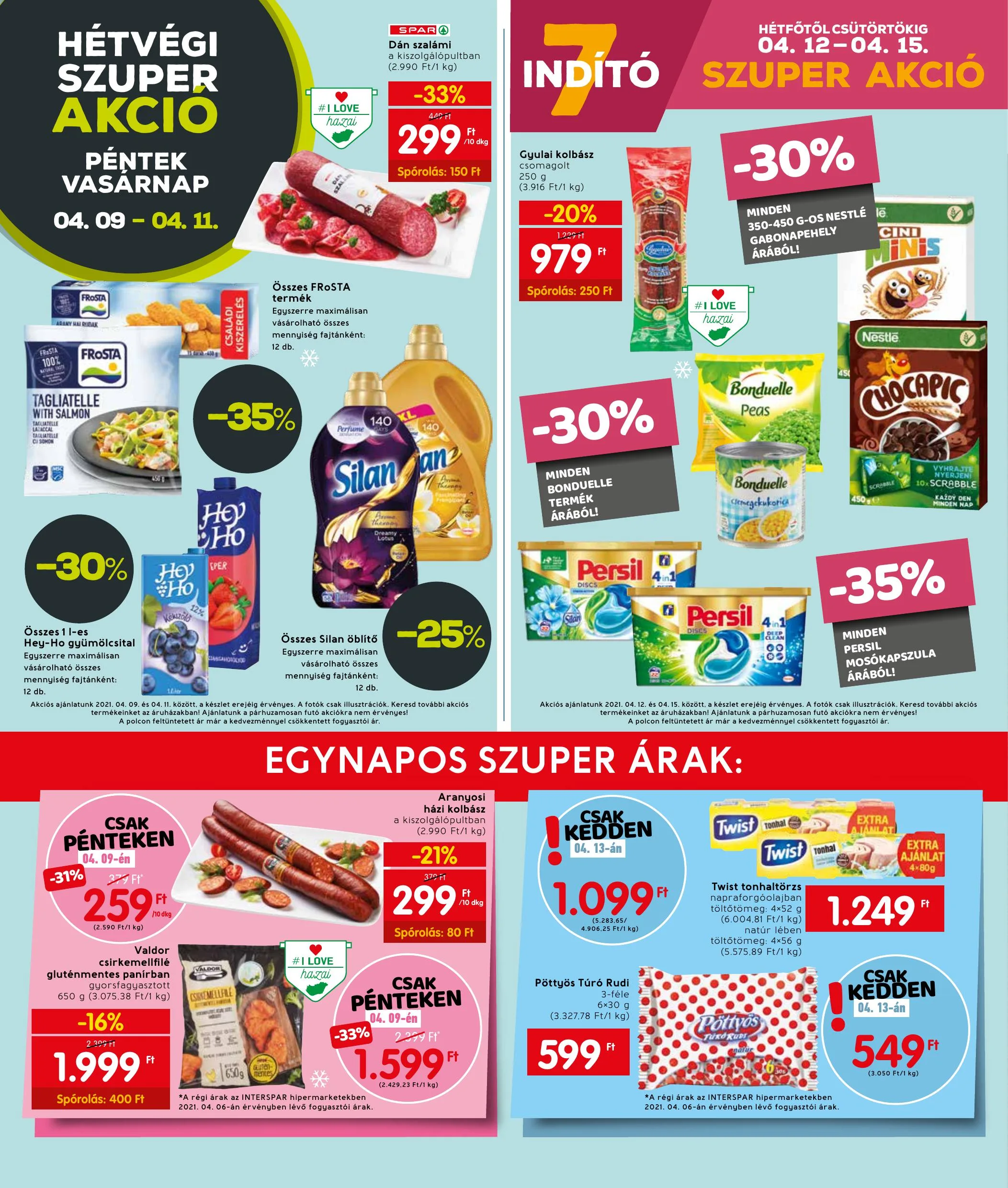 Interspar akciós újság 04.07–04.14 – 20. oldal