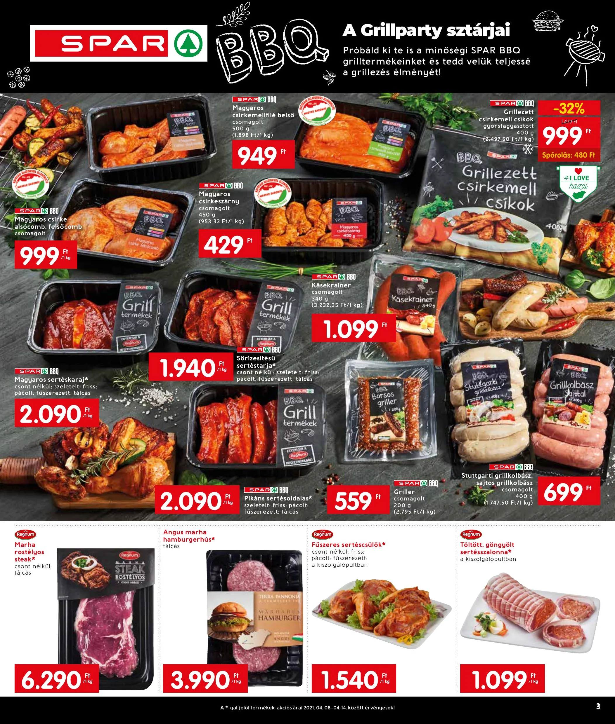 Interspar akciós újság 04.07–04.14 – 3. oldal