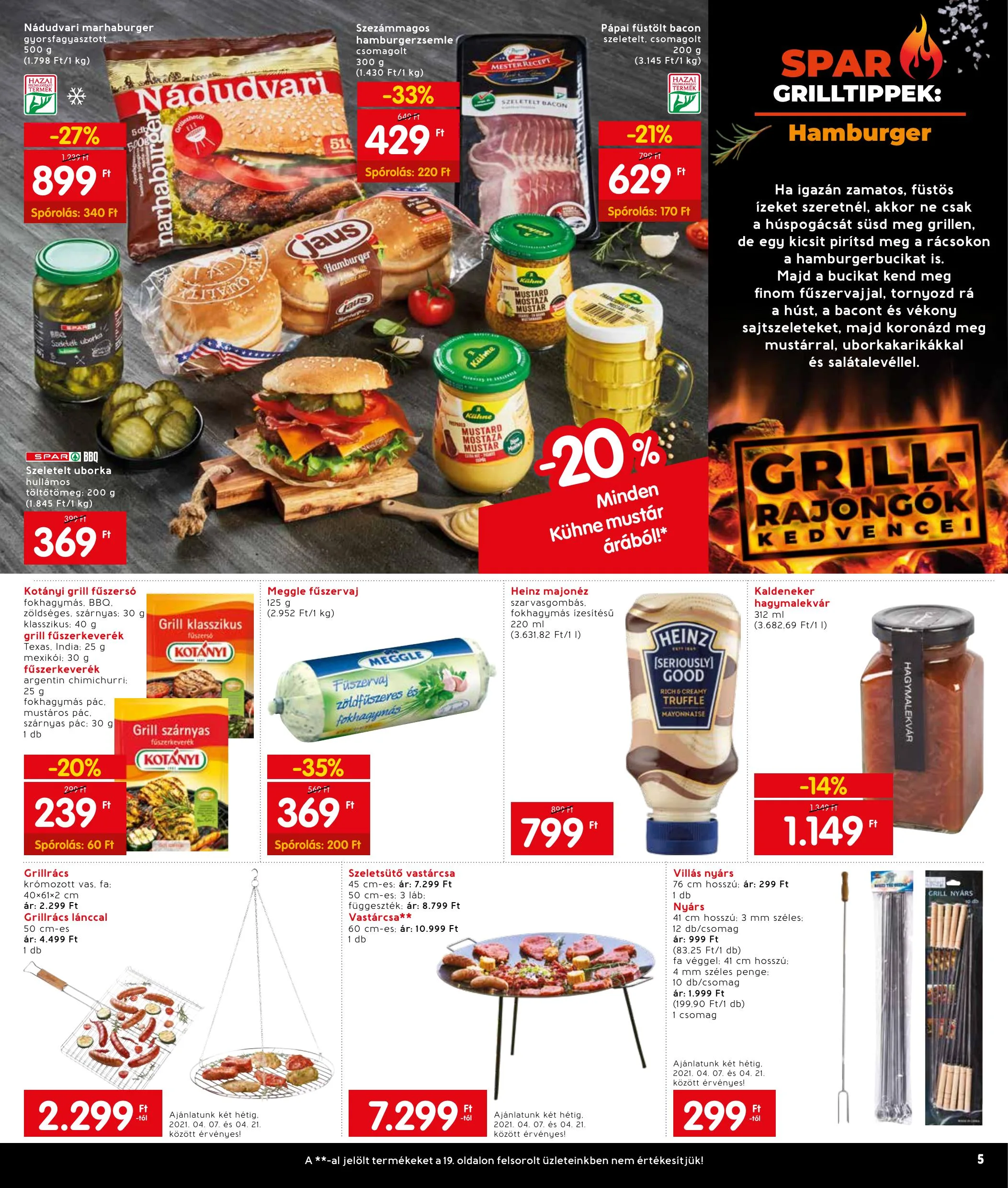 Interspar akciós újság 04.07–04.14 – 5. oldal