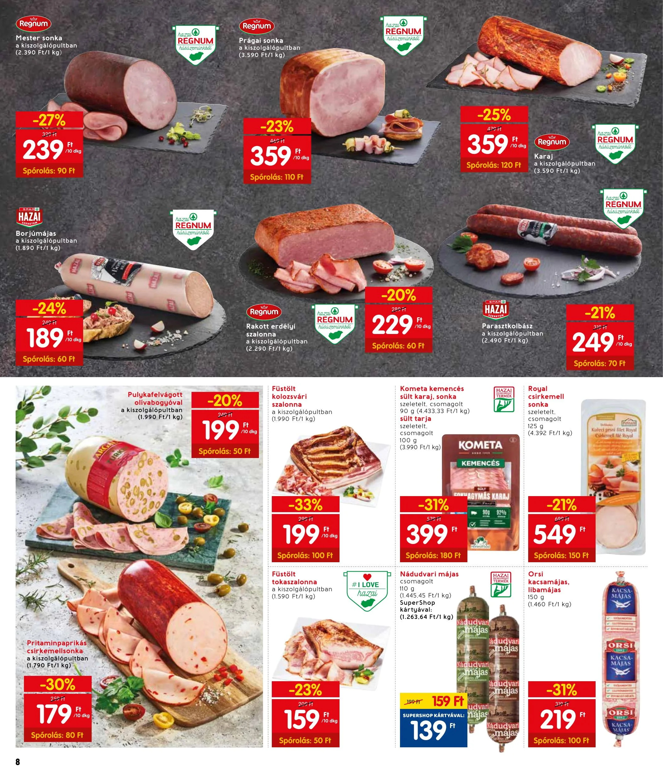 Interspar akciós újság 04.07–04.14 – 8. oldal