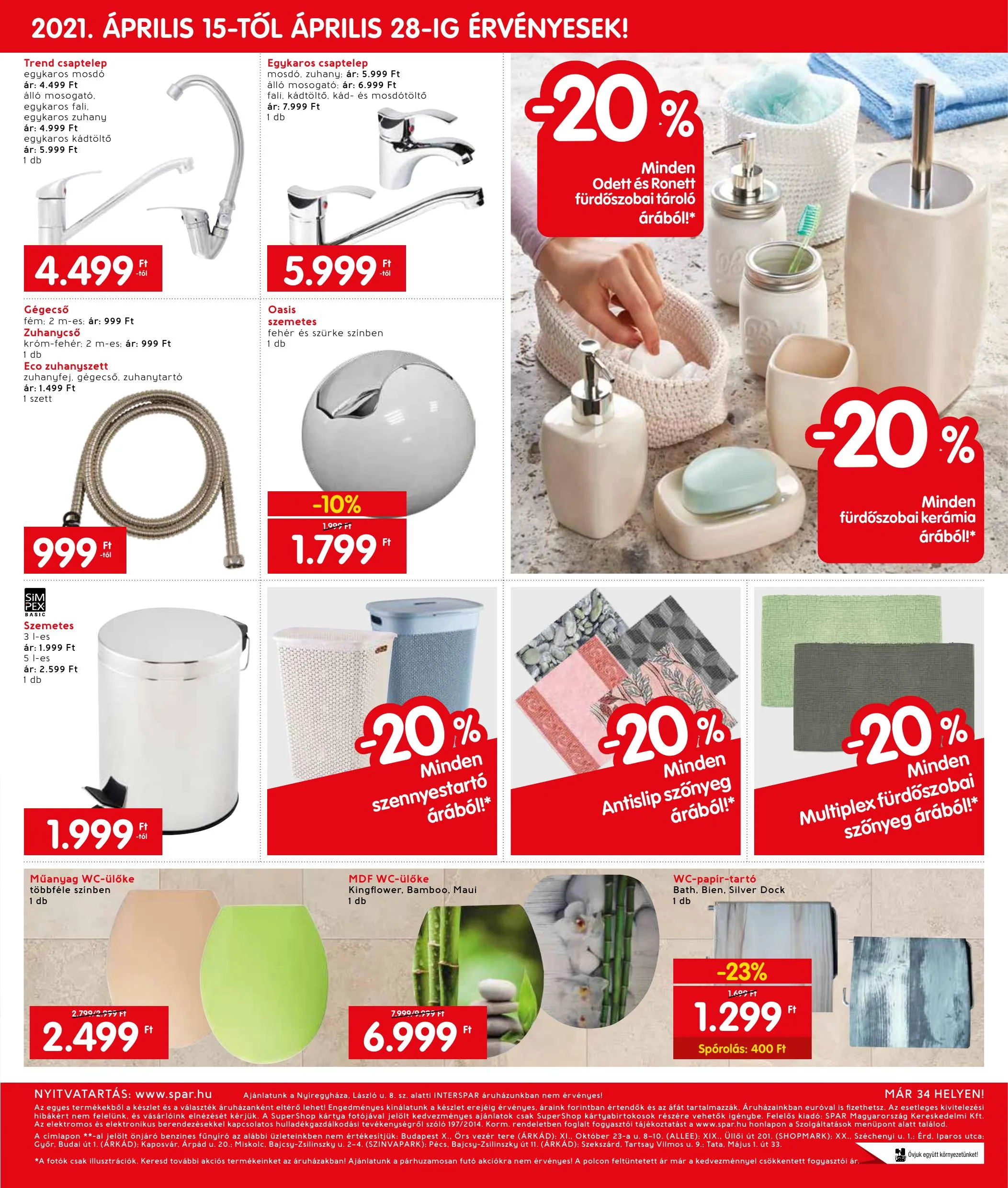 Interspar akciós újság 04.15–04.21 – 19. oldal