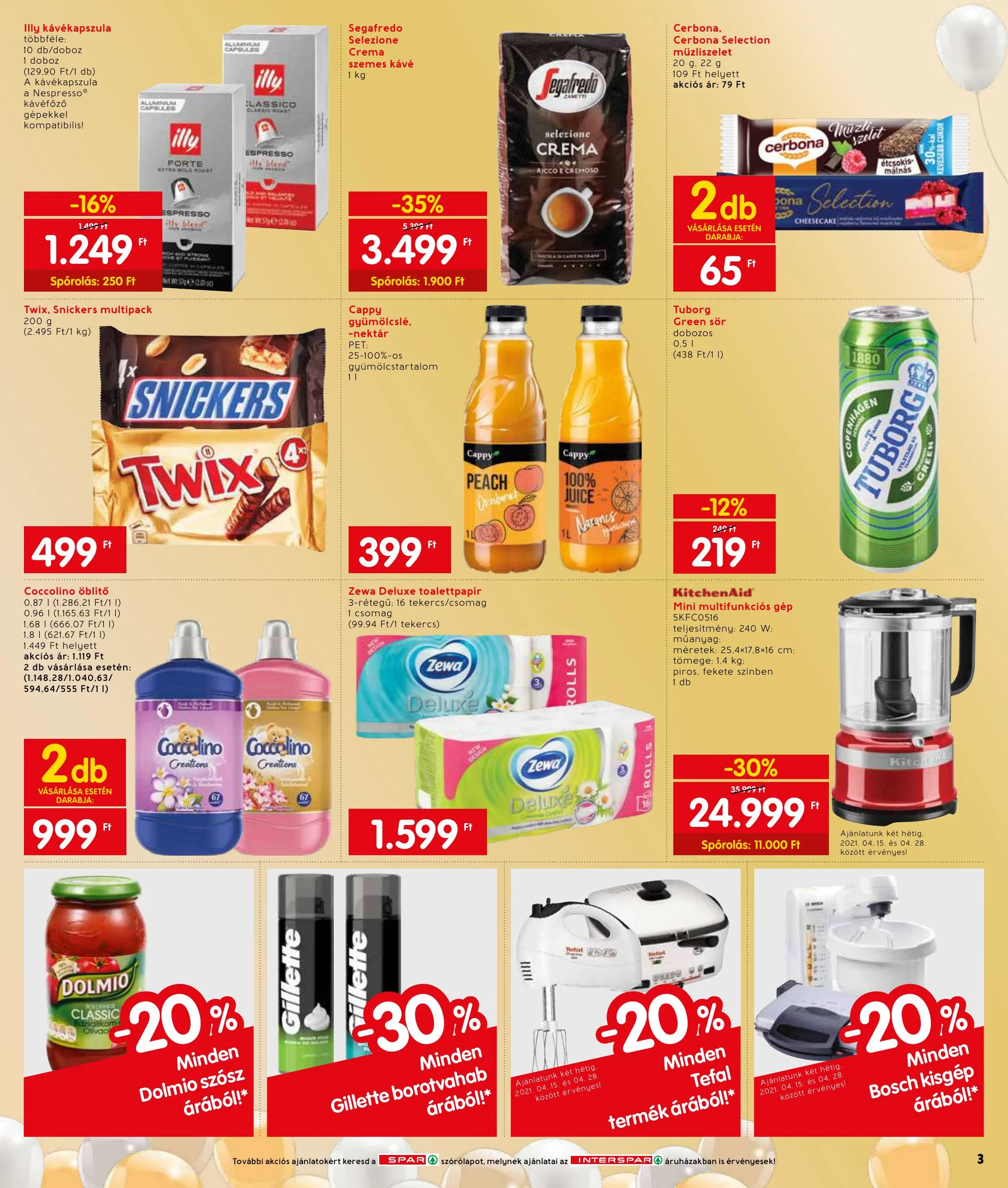 Interspar akciós újság 04.15–04.21 – 3. oldal