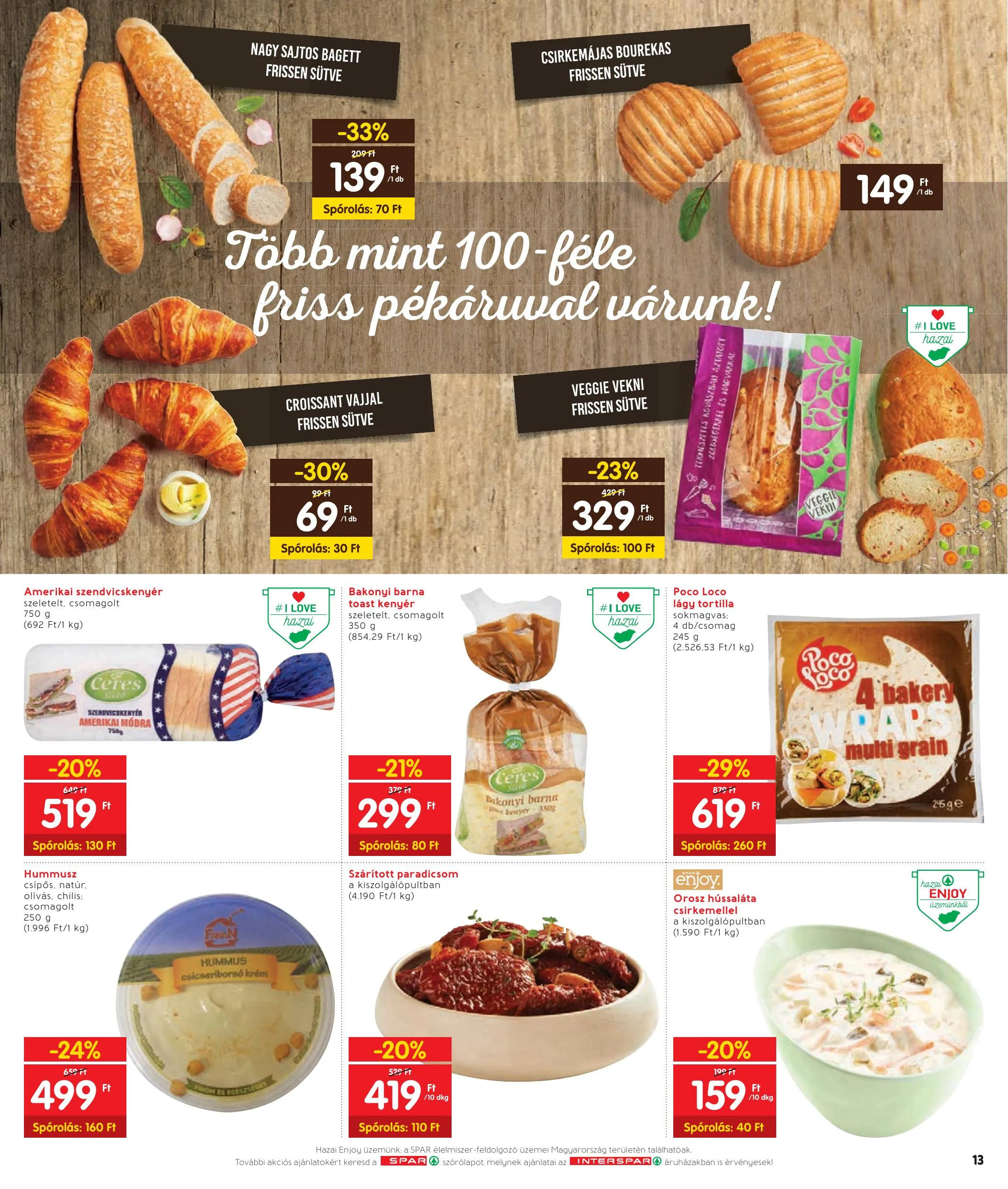 Interspar akciós újság 04.22–04.28 – 13. oldal
