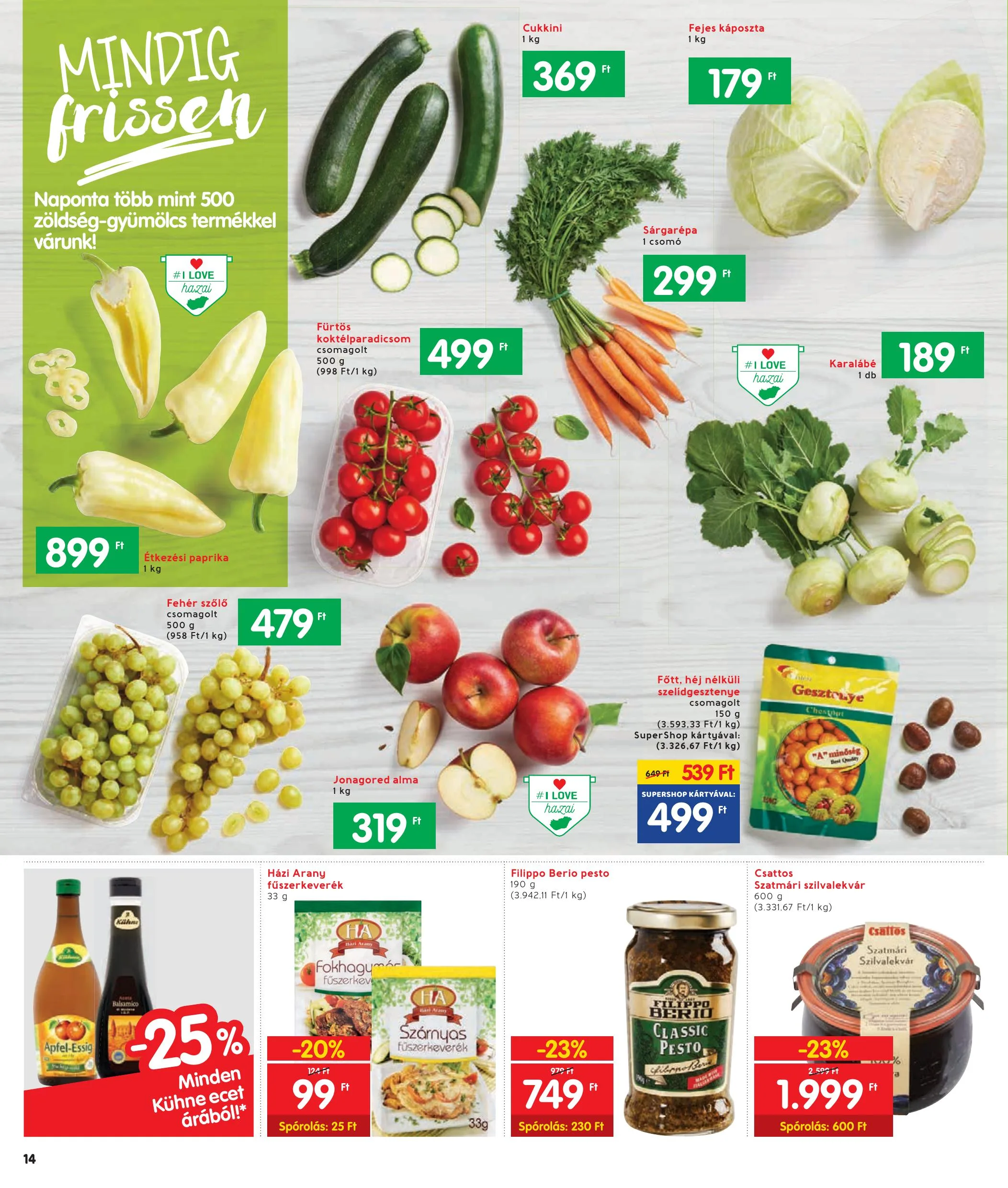 Interspar akciós újság 04.22–04.28 – 14. oldal