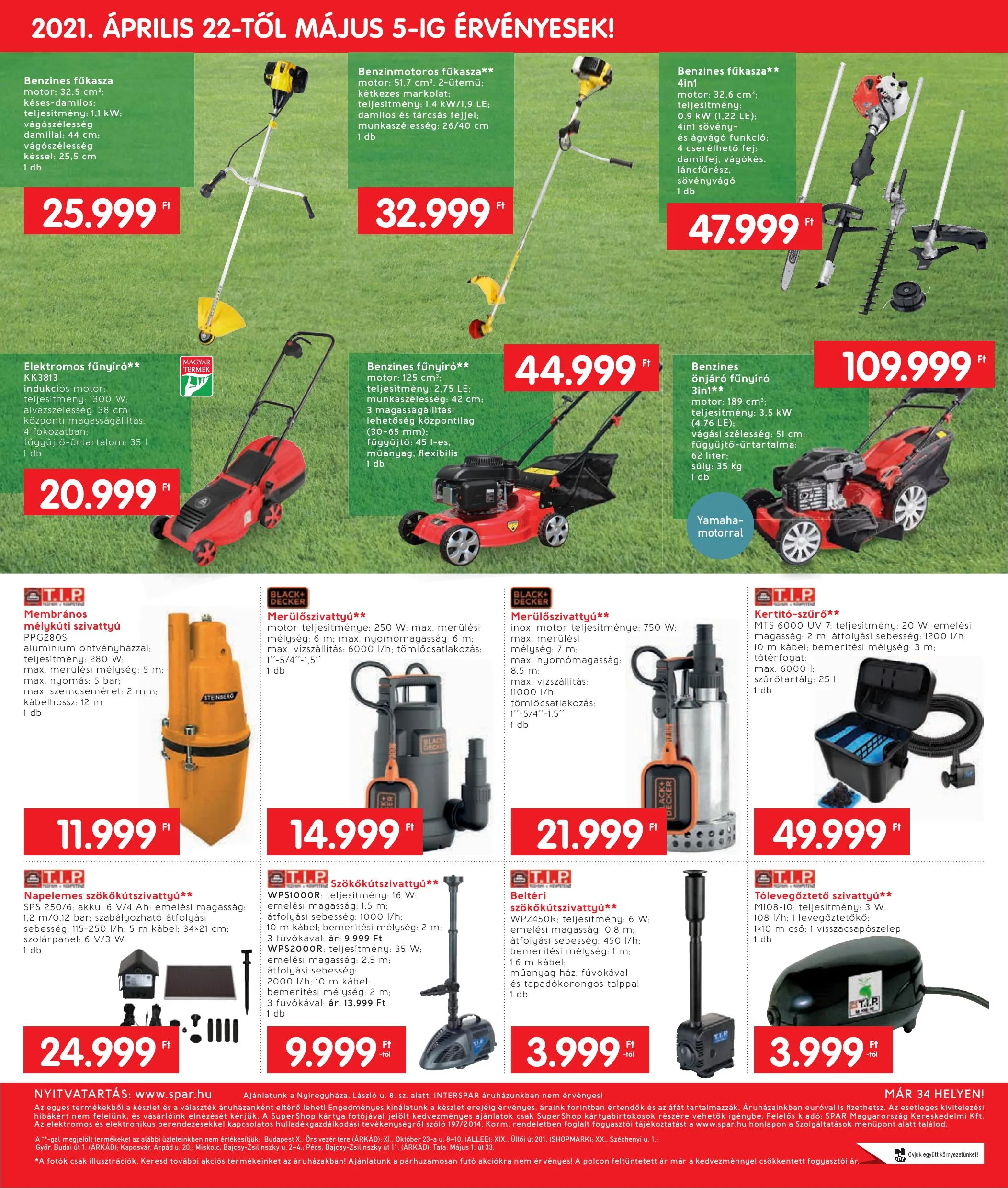 Interspar akciós újság 04.22–04.28 – 23. oldal