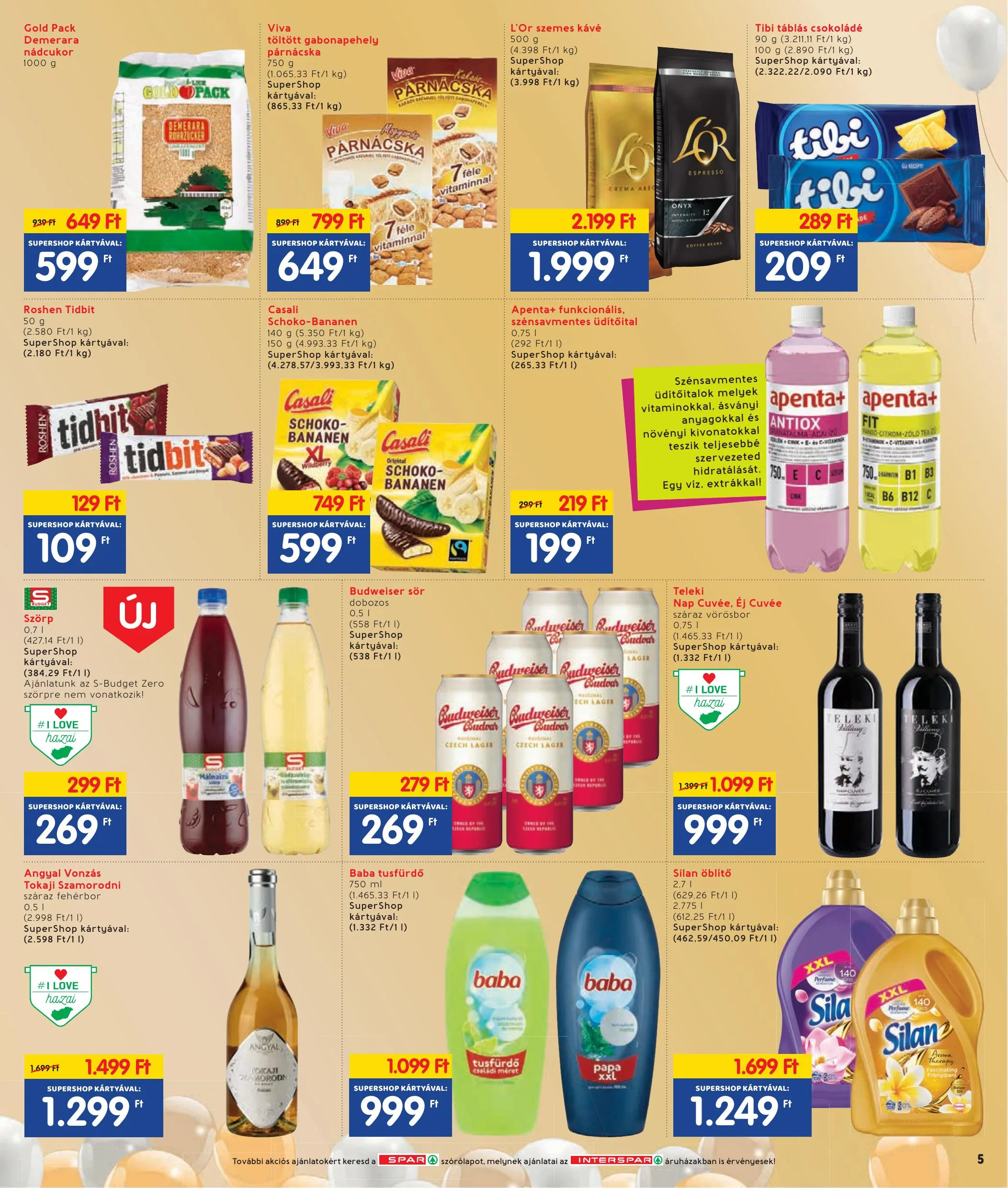 Interspar akciós újság 04.22–04.28 – 5. oldal