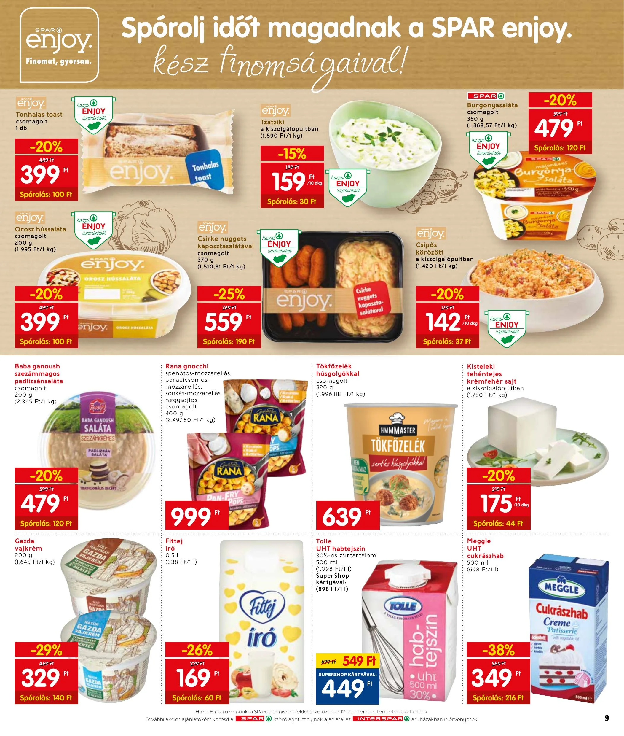Interspar akciós újság 04.29–05.05 – 9. oldal