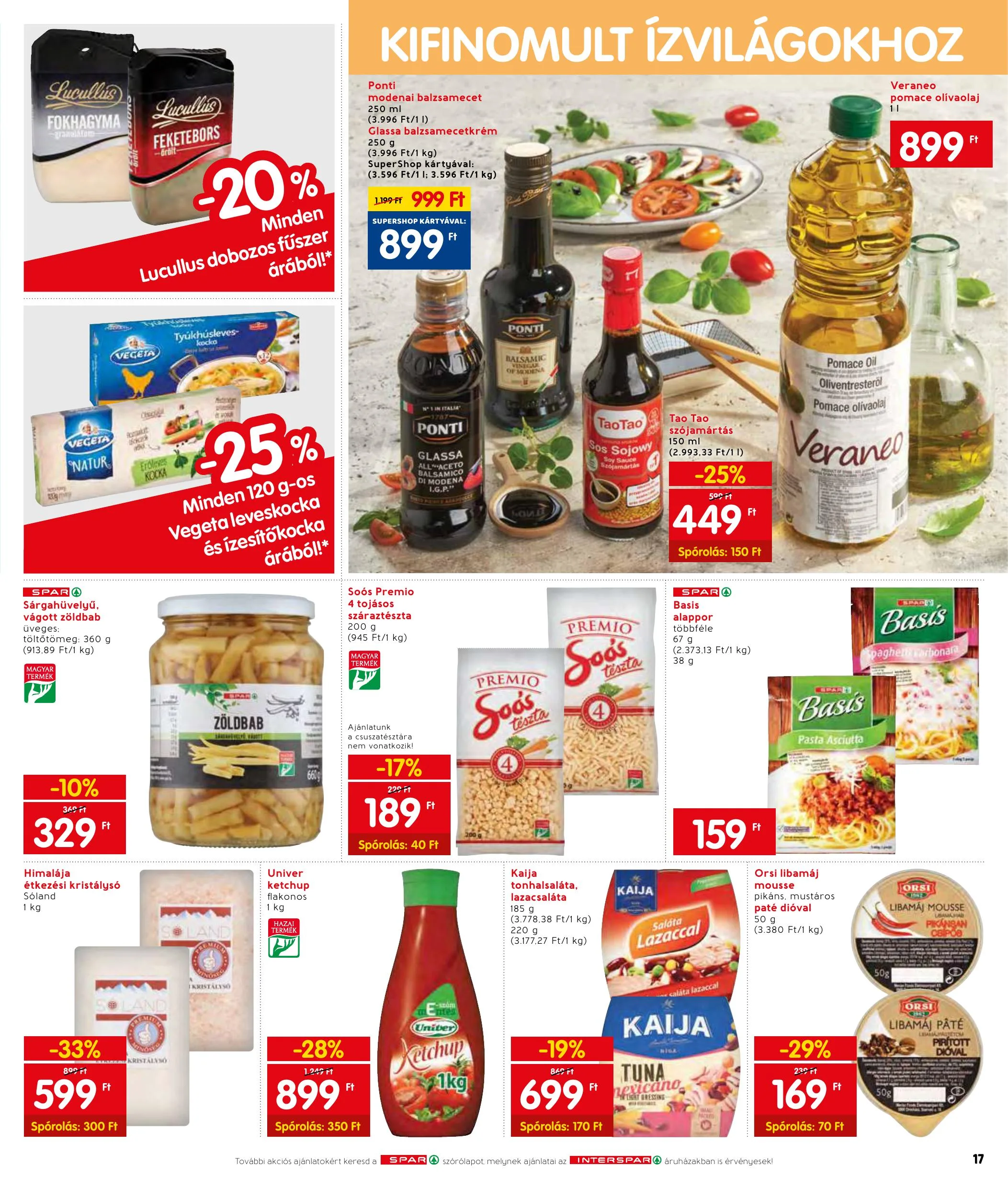 Interspar akciós újság 05.06–05.12 – 17. oldal