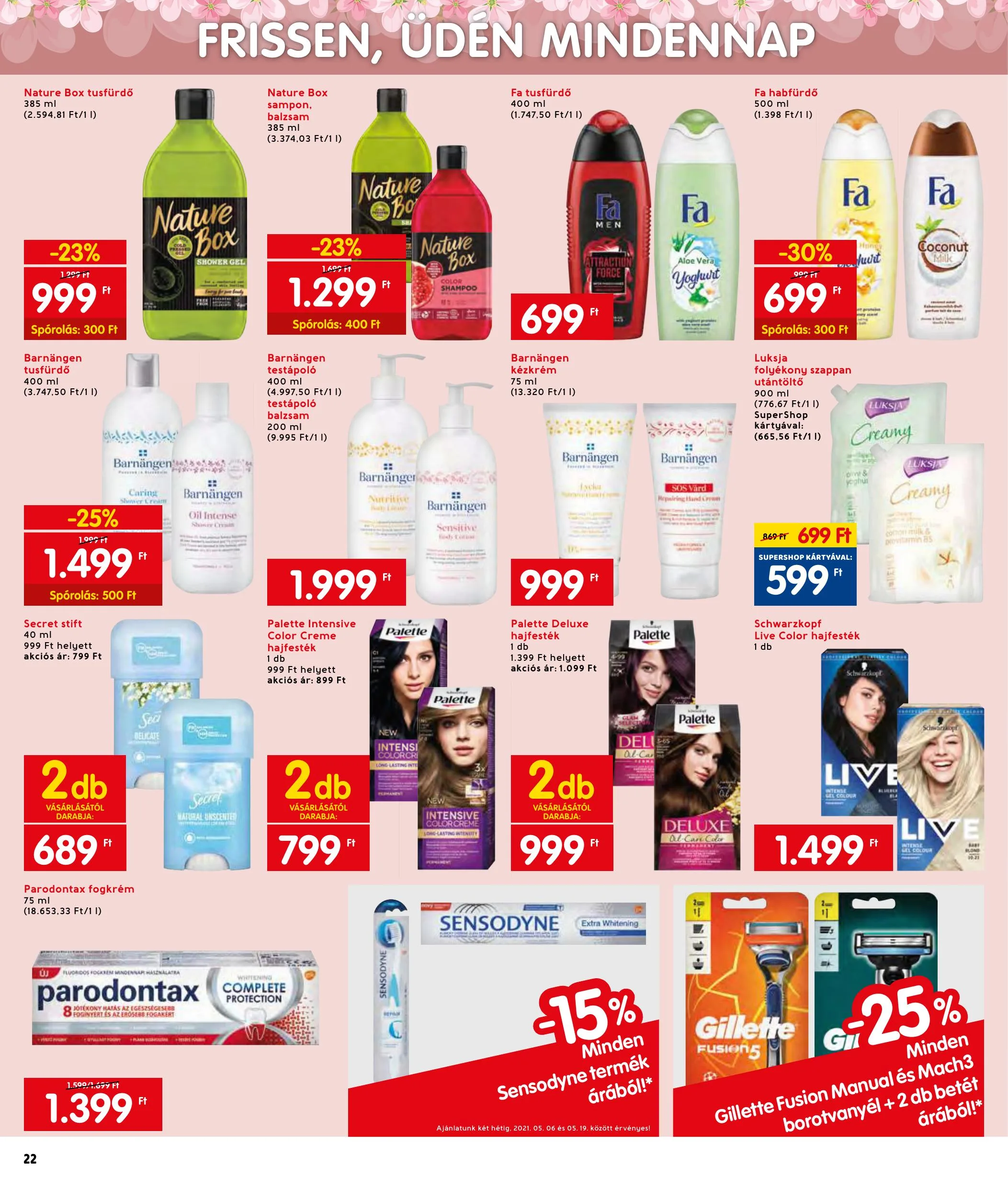 Interspar akciós újság 05.06–05.12 – 22. oldal