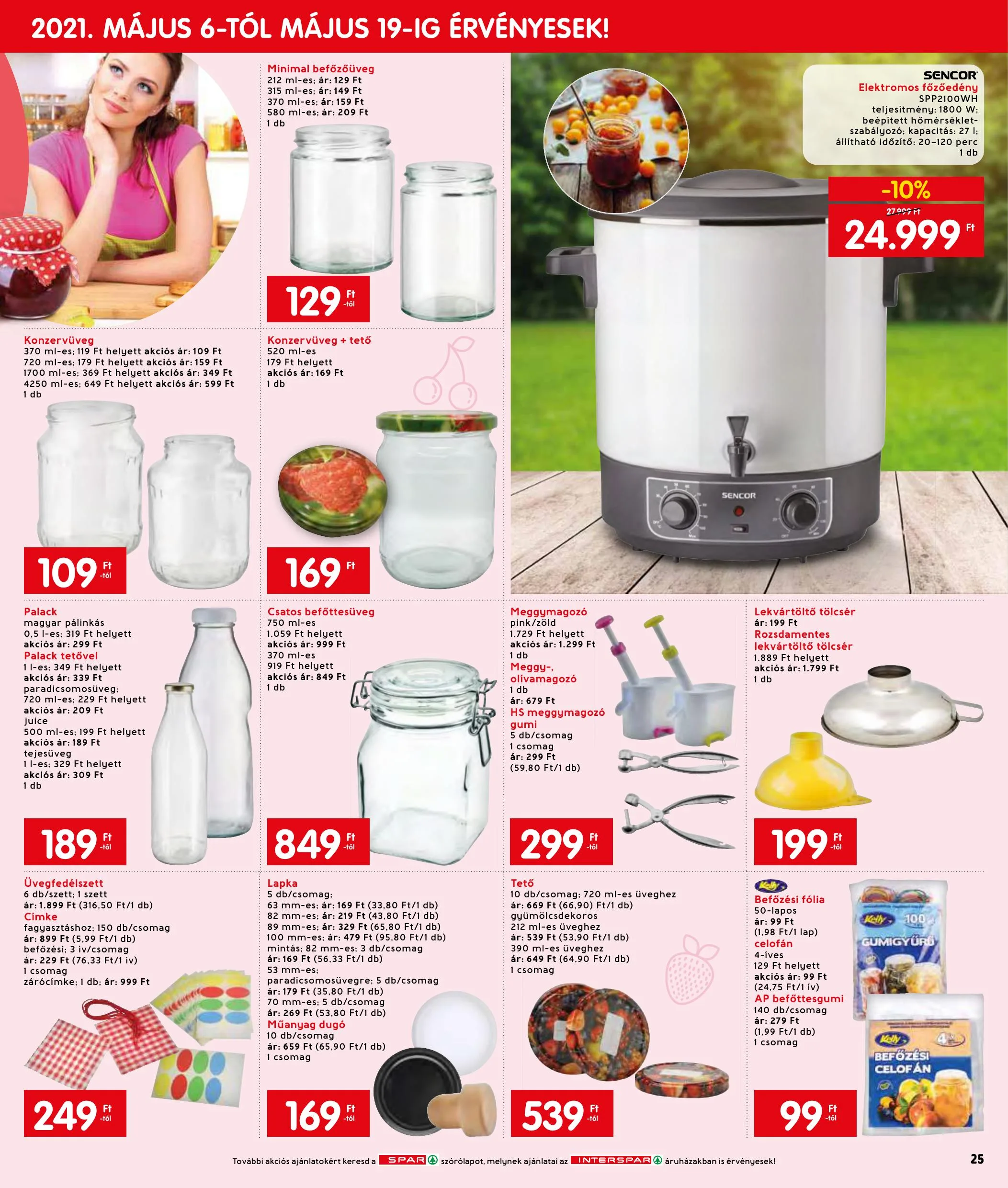 Interspar akciós újság 05.06–05.12 – 25. oldal