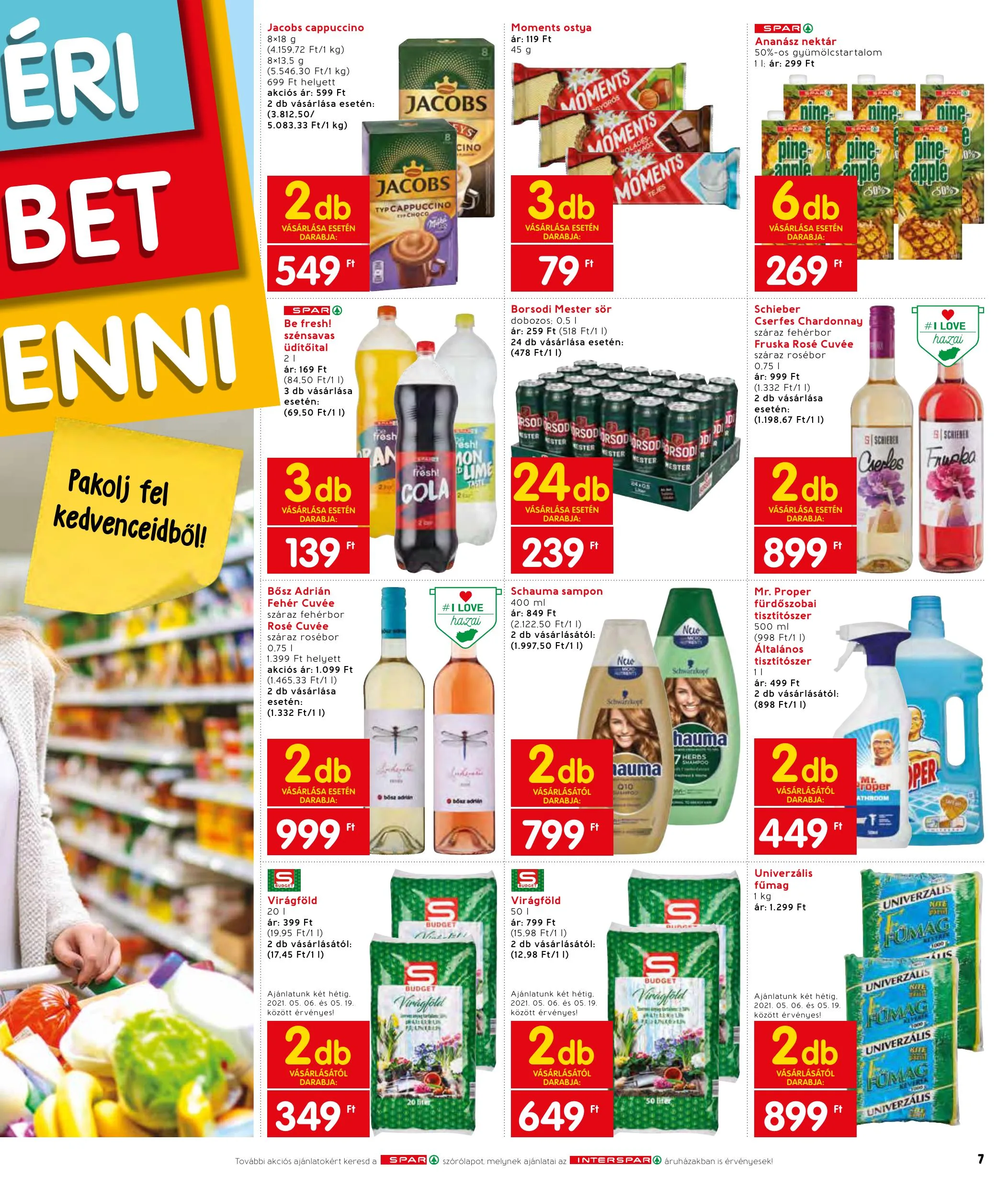 Interspar akciós újság 05.06–05.12 – 7. oldal