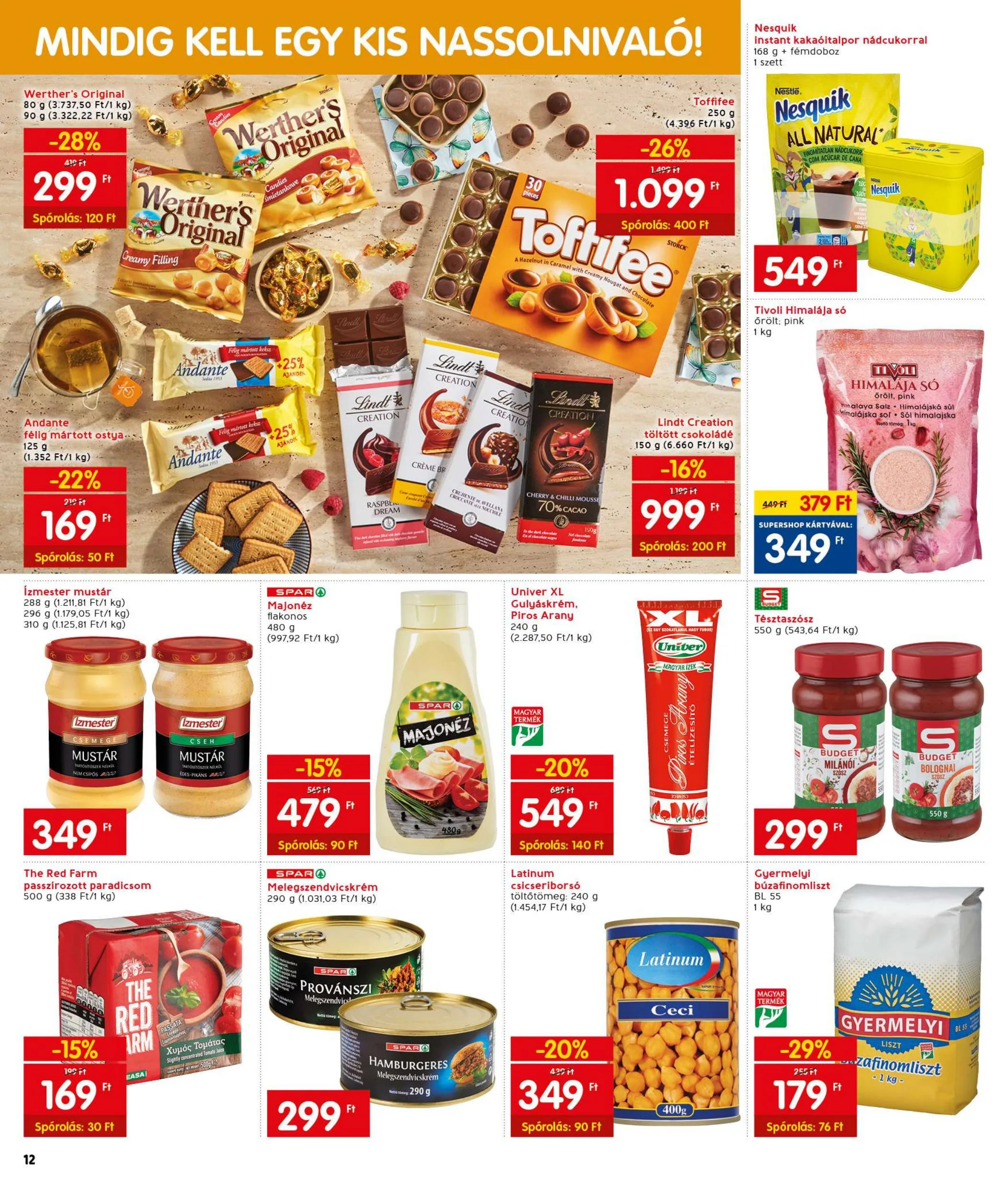 Interspar akciós újság 05.13–05.19 – 12. oldal