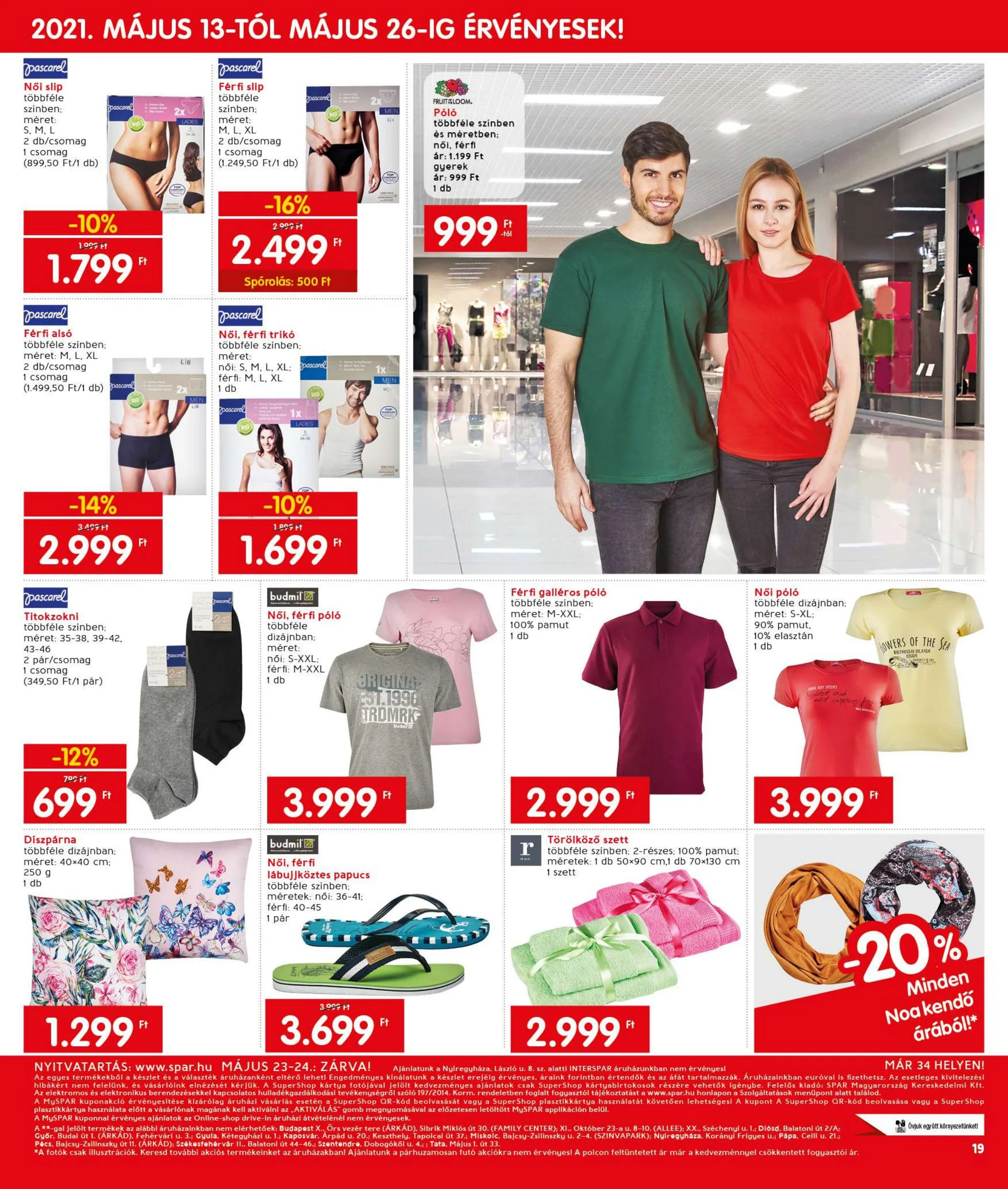 Interspar akciós újság 05.13–05.19 – 19. oldal