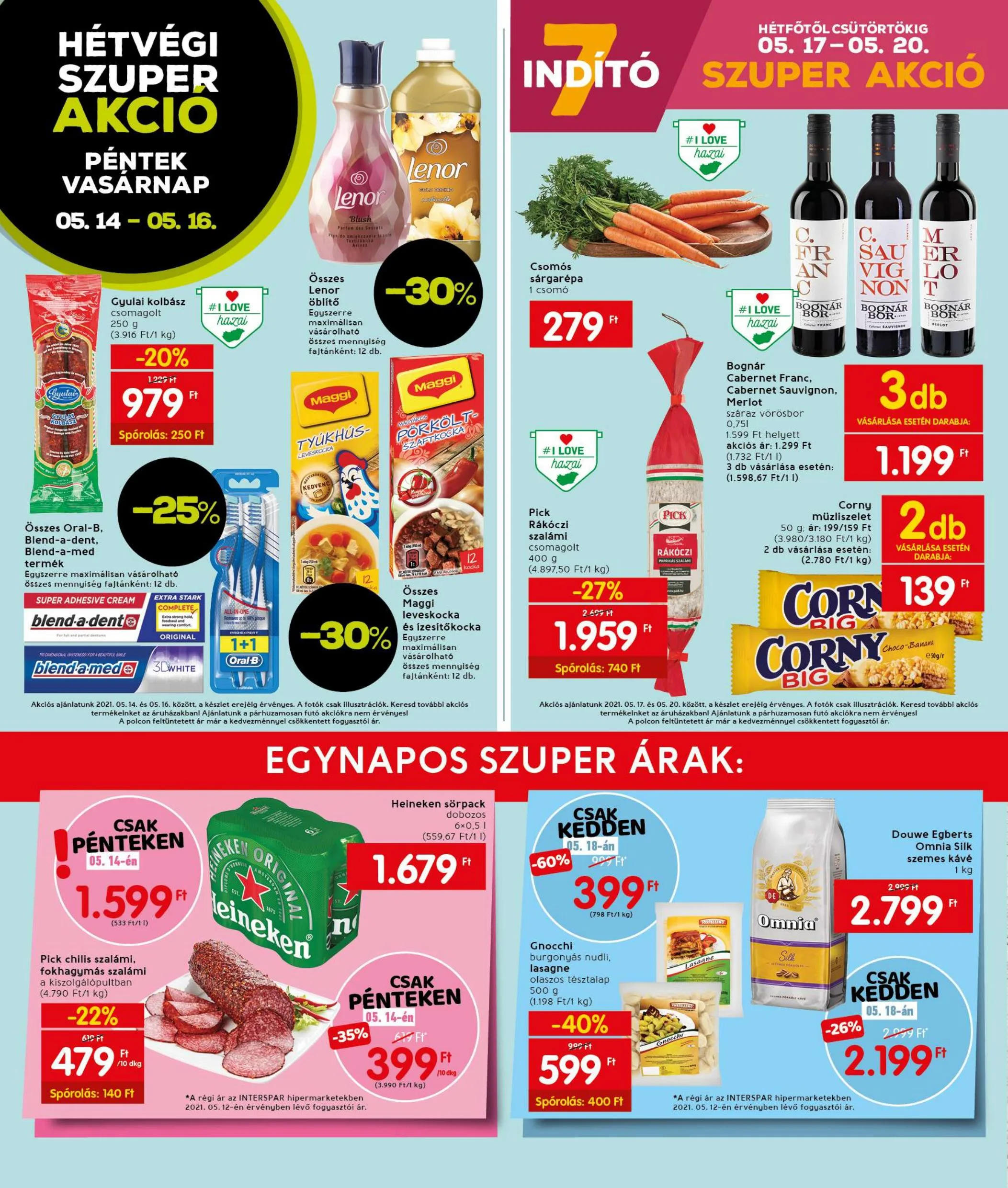 Interspar akciós újság 05.13–05.19 – 20. oldal