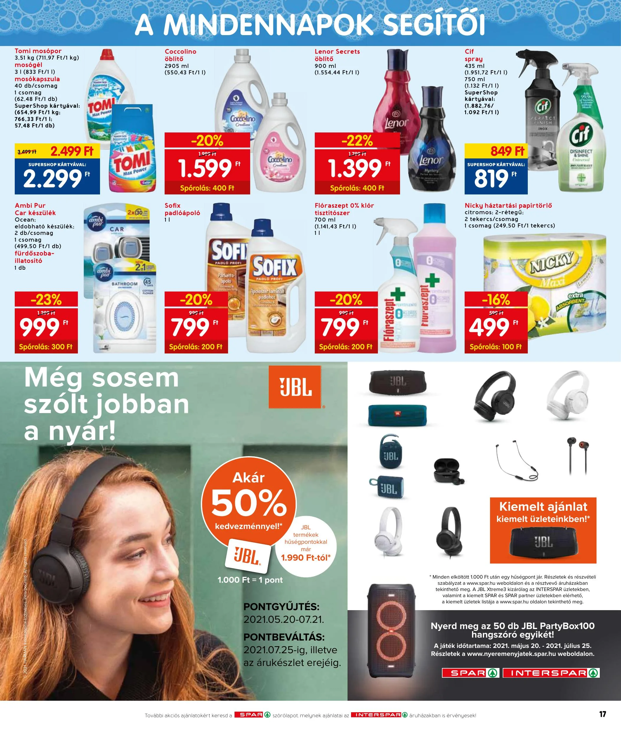 Interspar akciós újság 05.20–05.26 – 17. oldal