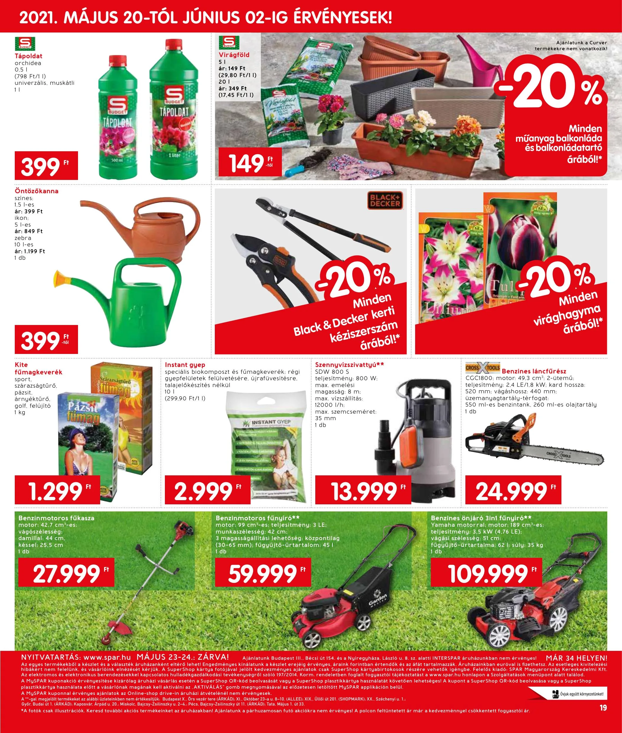 Interspar akciós újság 05.20–05.26 – 19. oldal