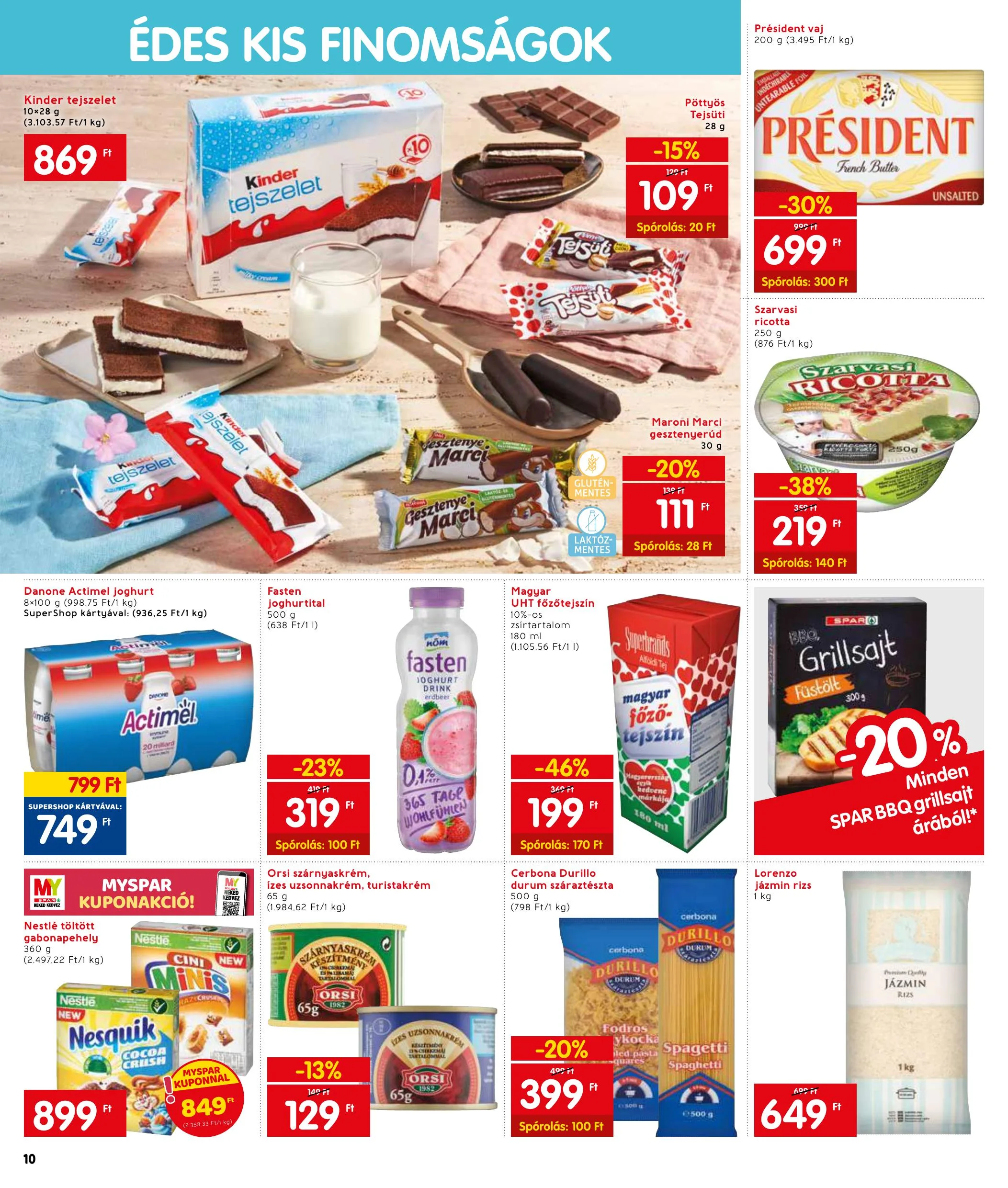 Interspar akciós újság 05.27–06.02 – 10. oldal