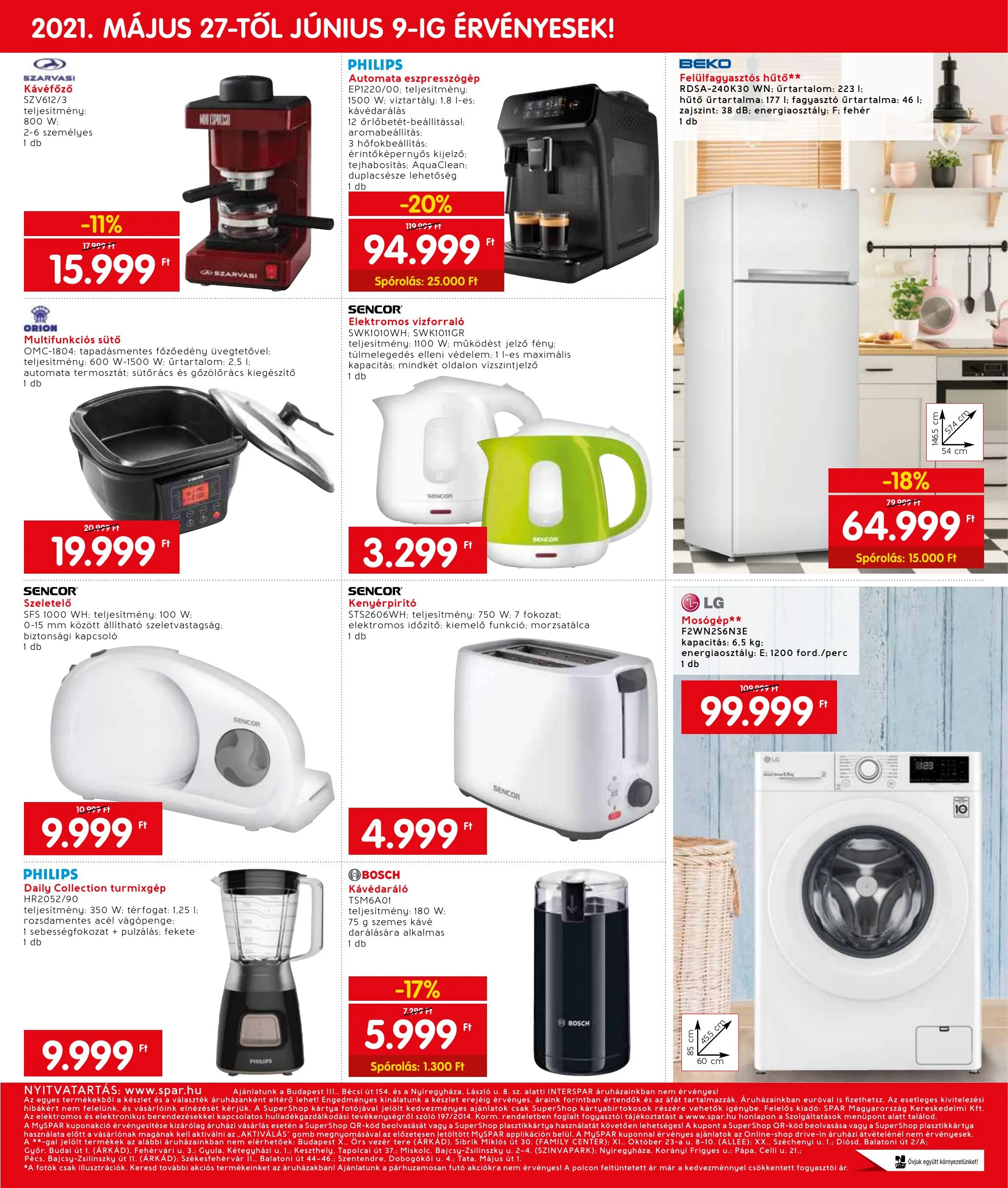 Interspar akciós újság 05.27–06.02 – 19. oldal