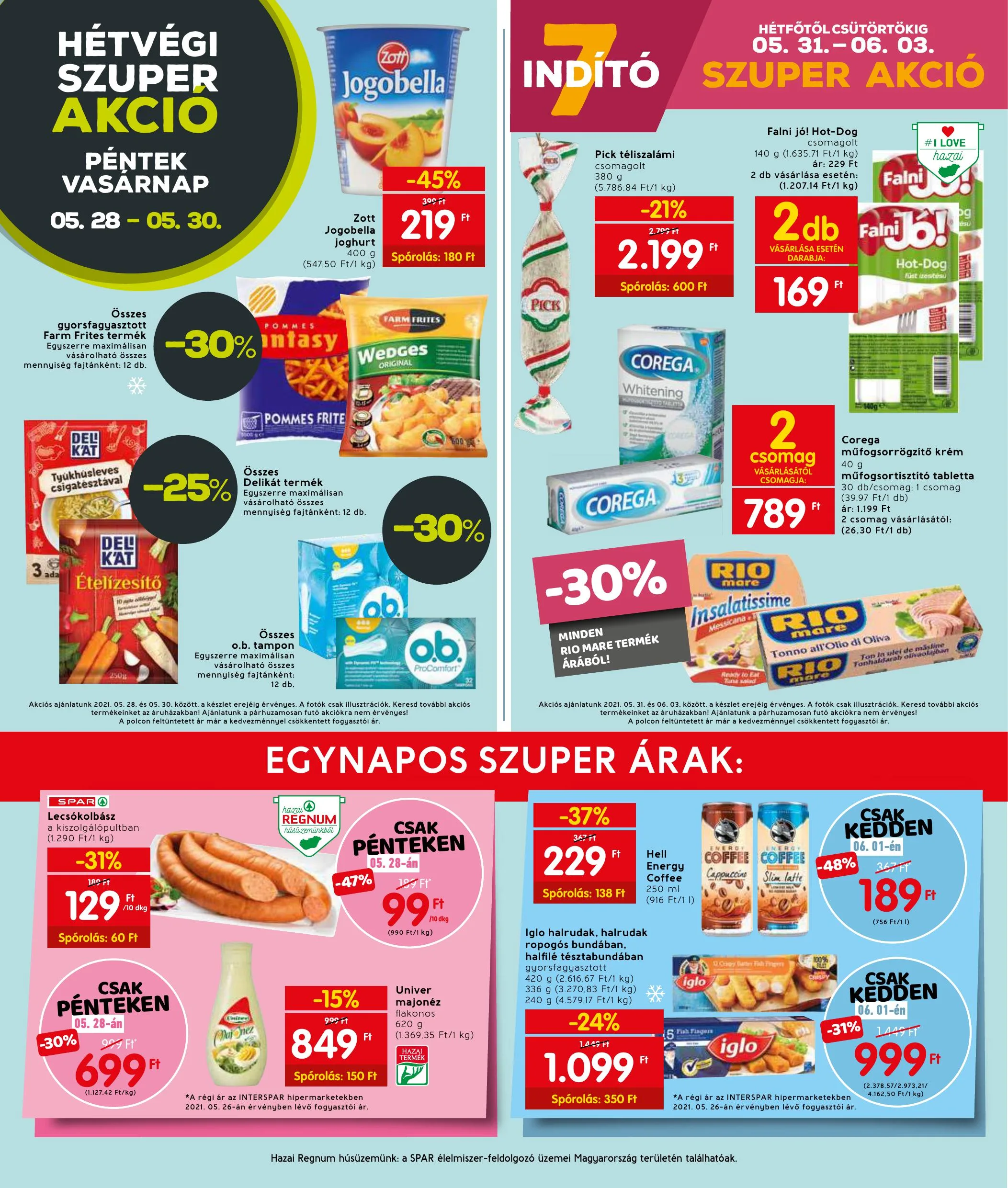 Interspar akciós újság 05.27–06.02 – 20. oldal