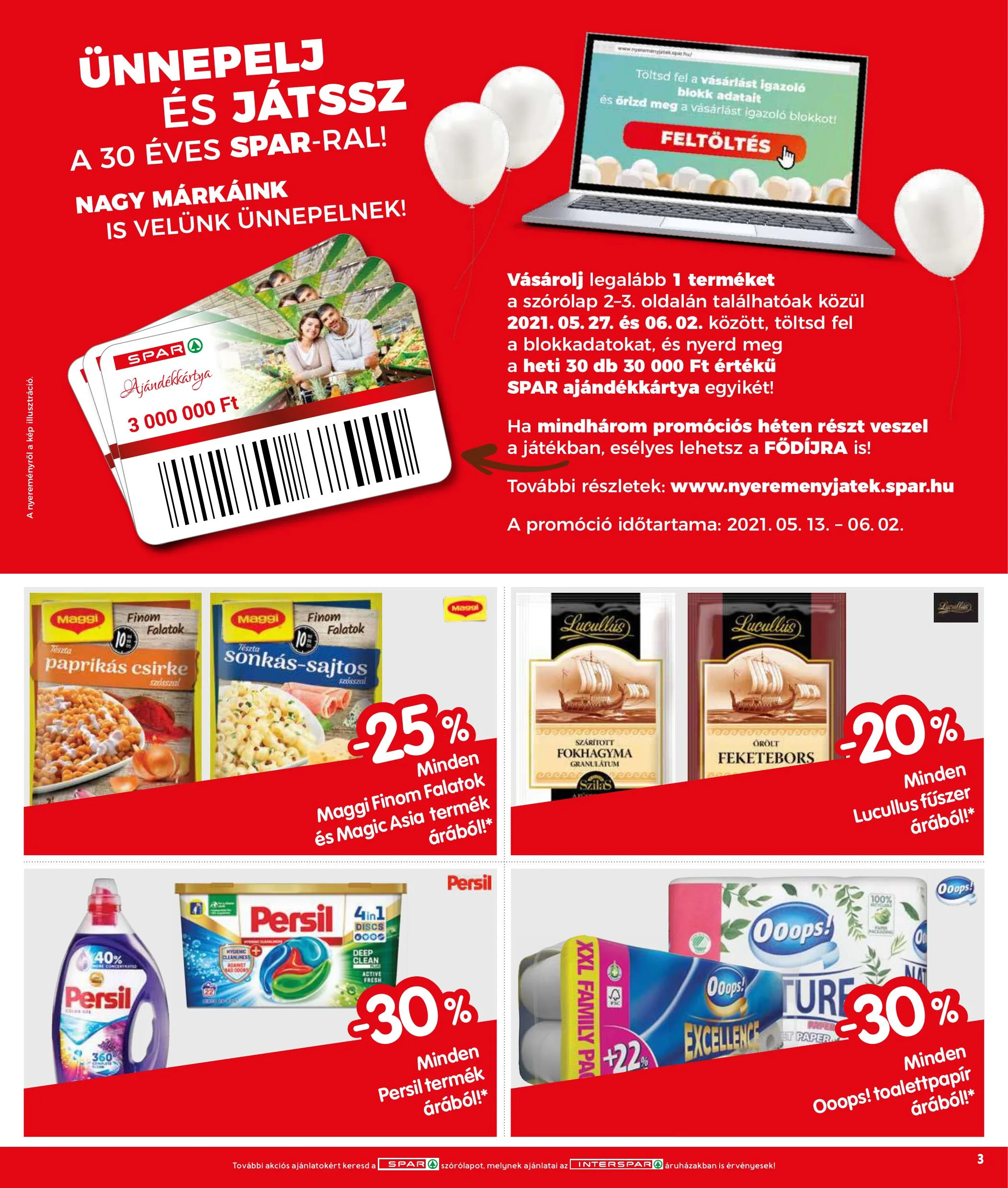 Interspar akciós újság 05.27–06.02 – 3. oldal