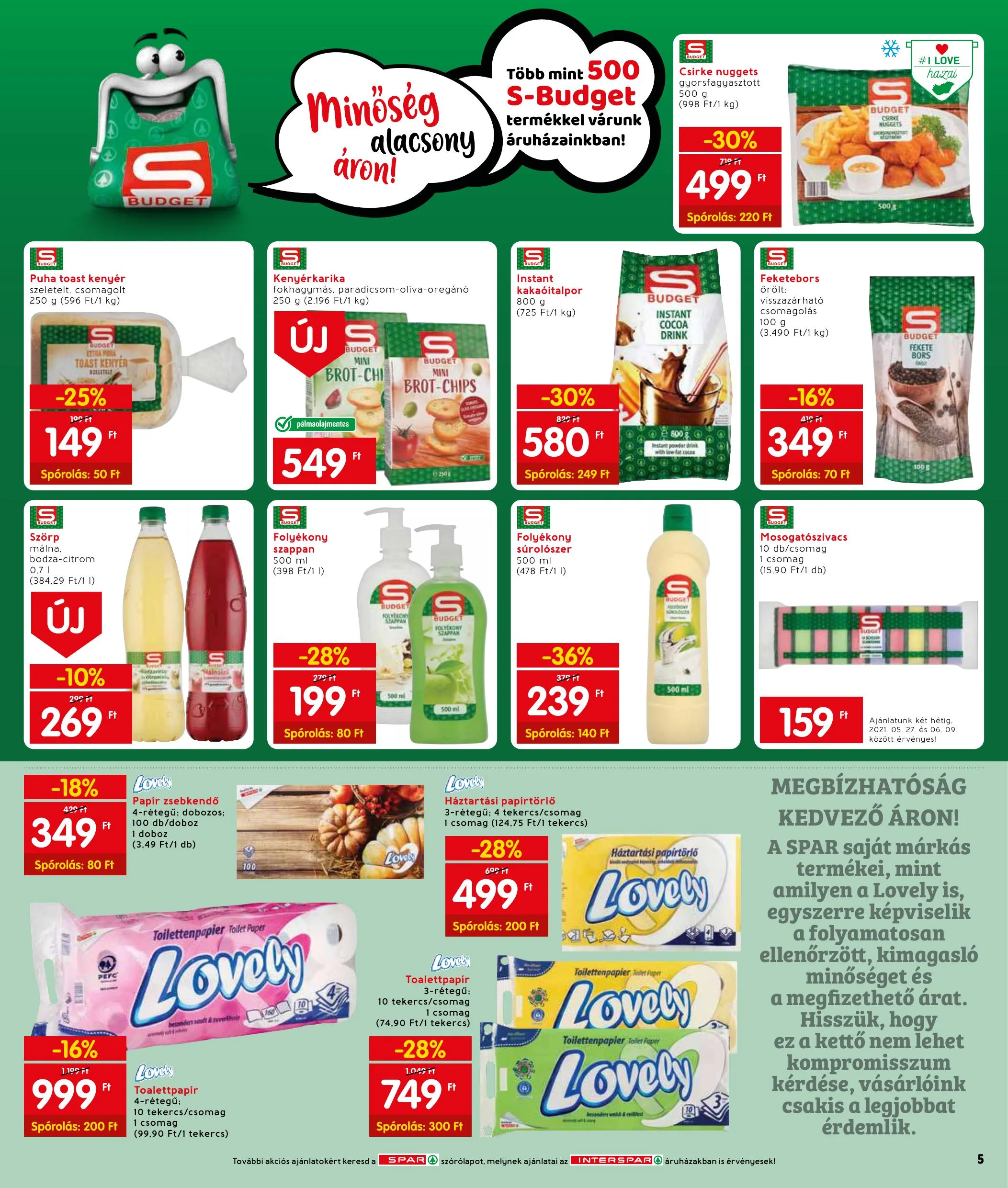 Interspar akciós újság 05.27–06.02 – 5. oldal