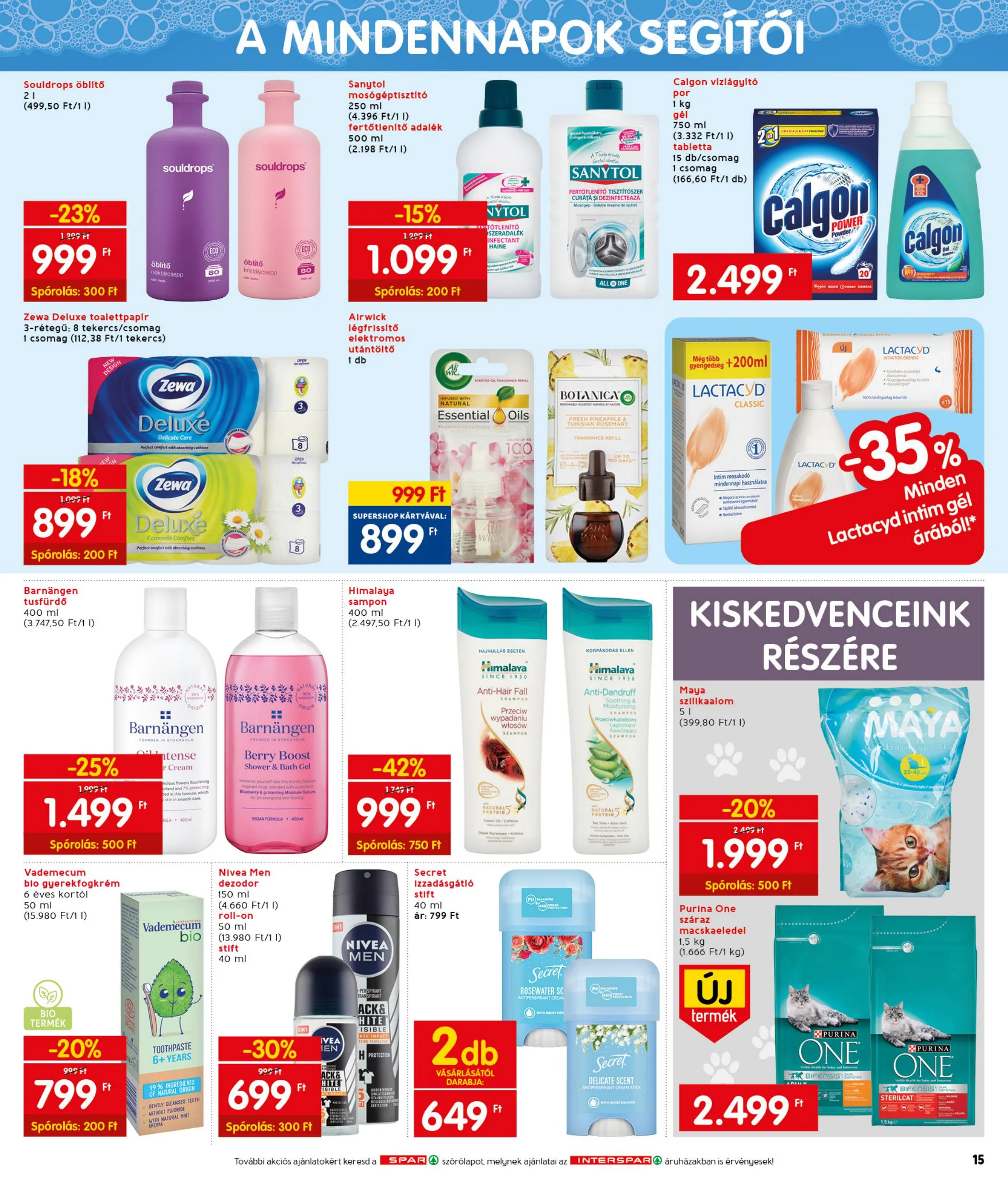 Interspar akciós újság 08.05–08.11 – 19. oldal