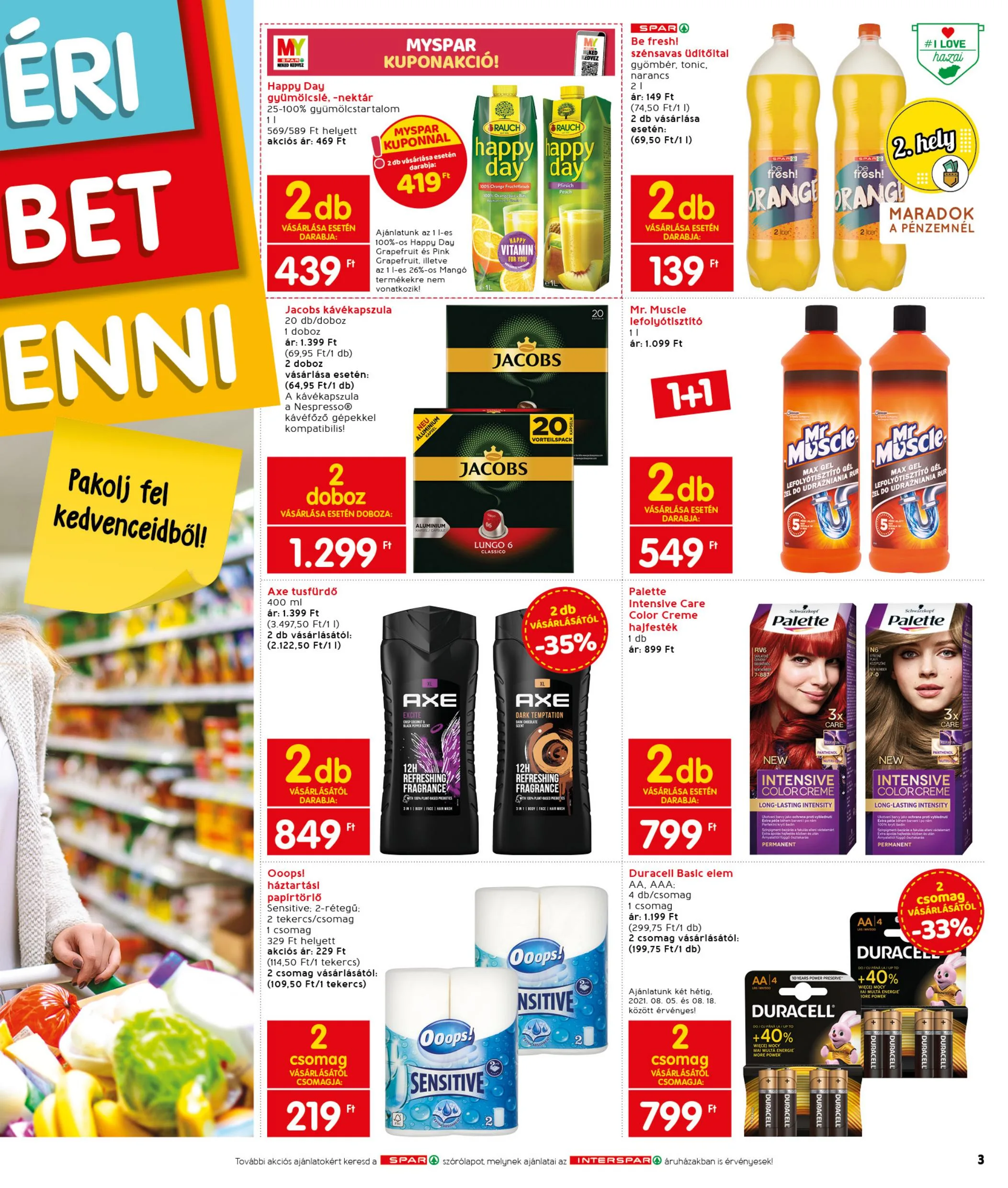 Interspar akciós újság 08.05–08.11 – 3. oldal