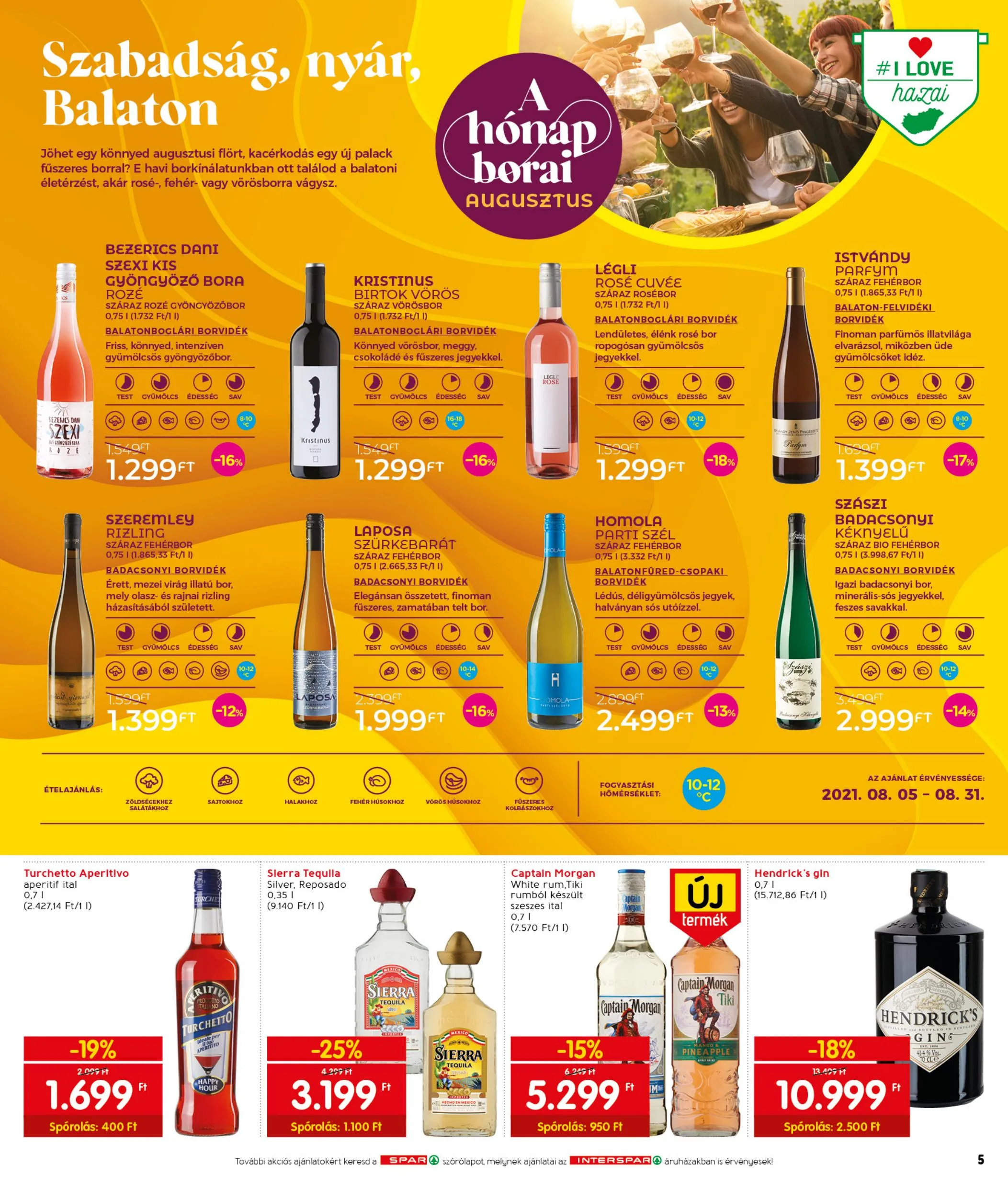 Interspar akciós újság 08.05–08.11 – 5. oldal