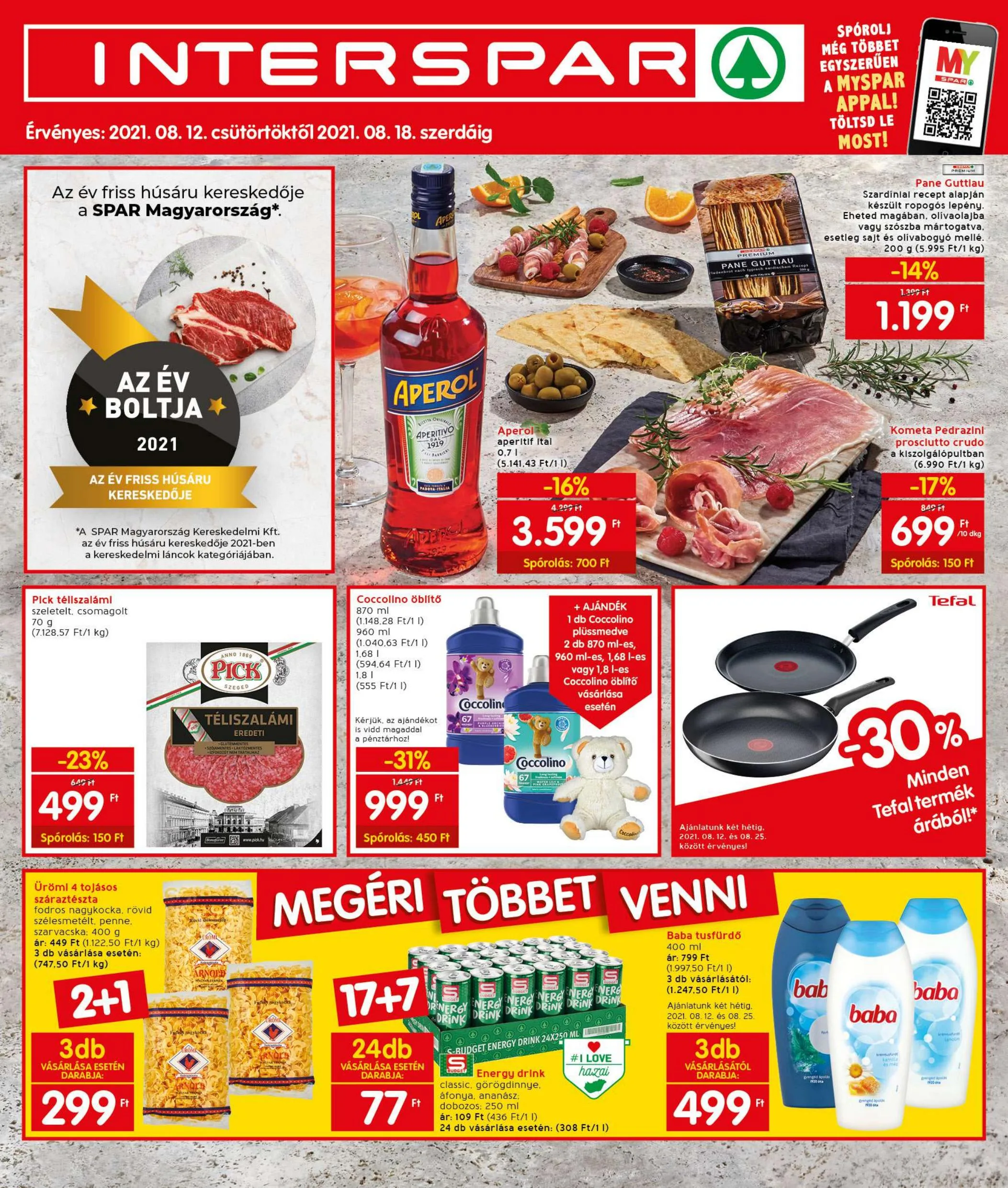 Interspar akciós újság 08.12–08.18