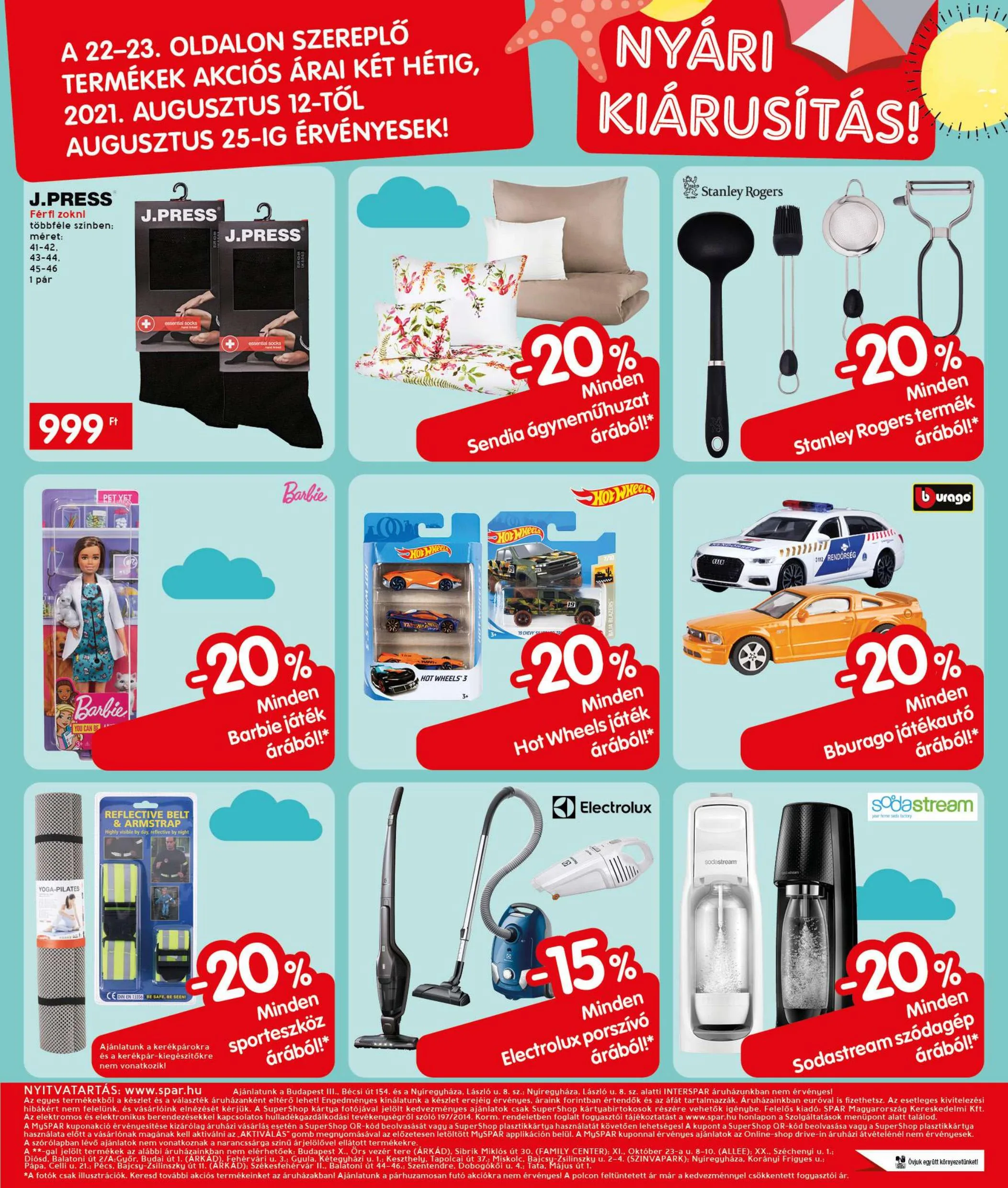 Interspar akciós újság 08.12–08.18 – 27. oldal