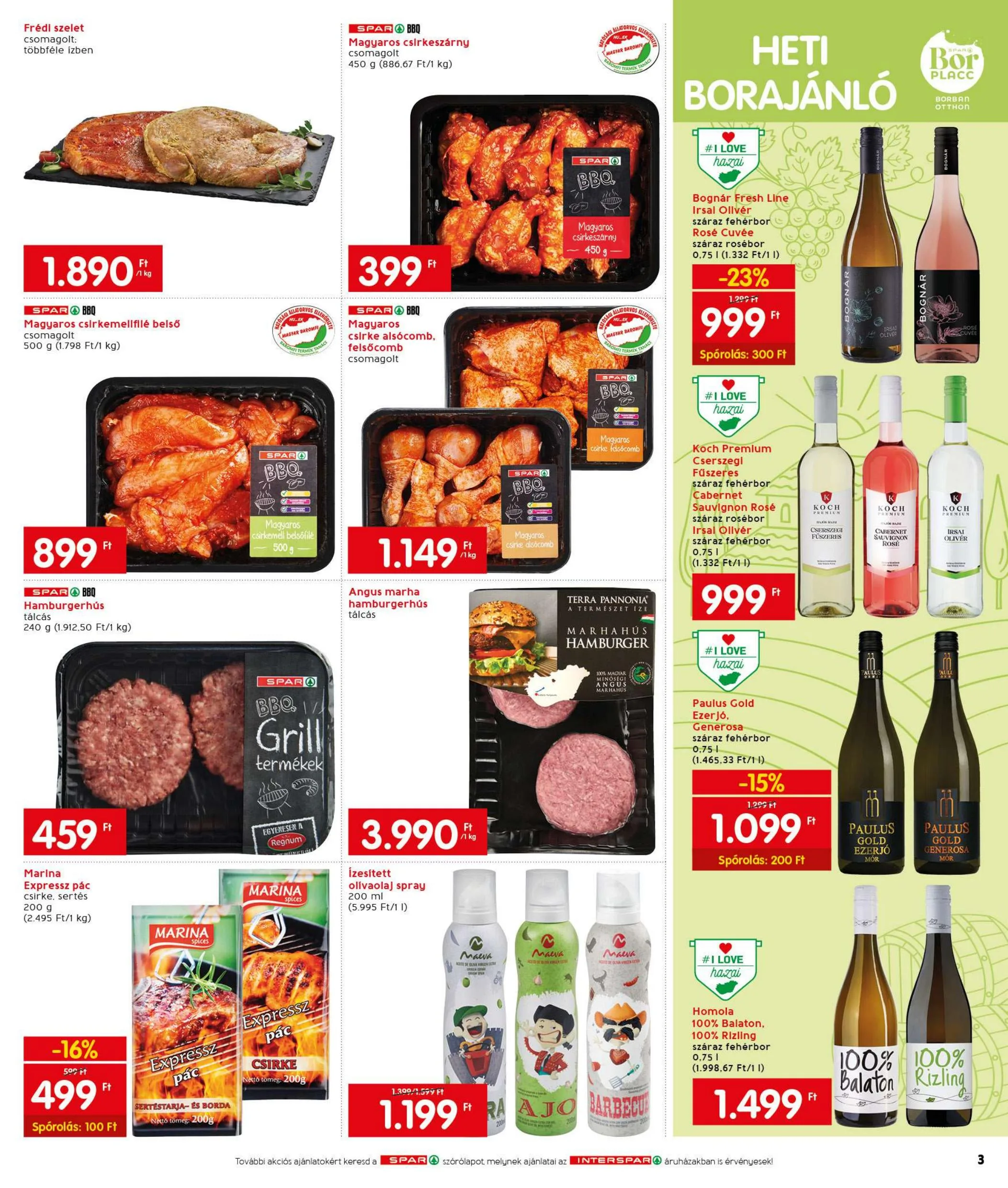 Interspar akciós újság 08.12–08.18 – 3. oldal