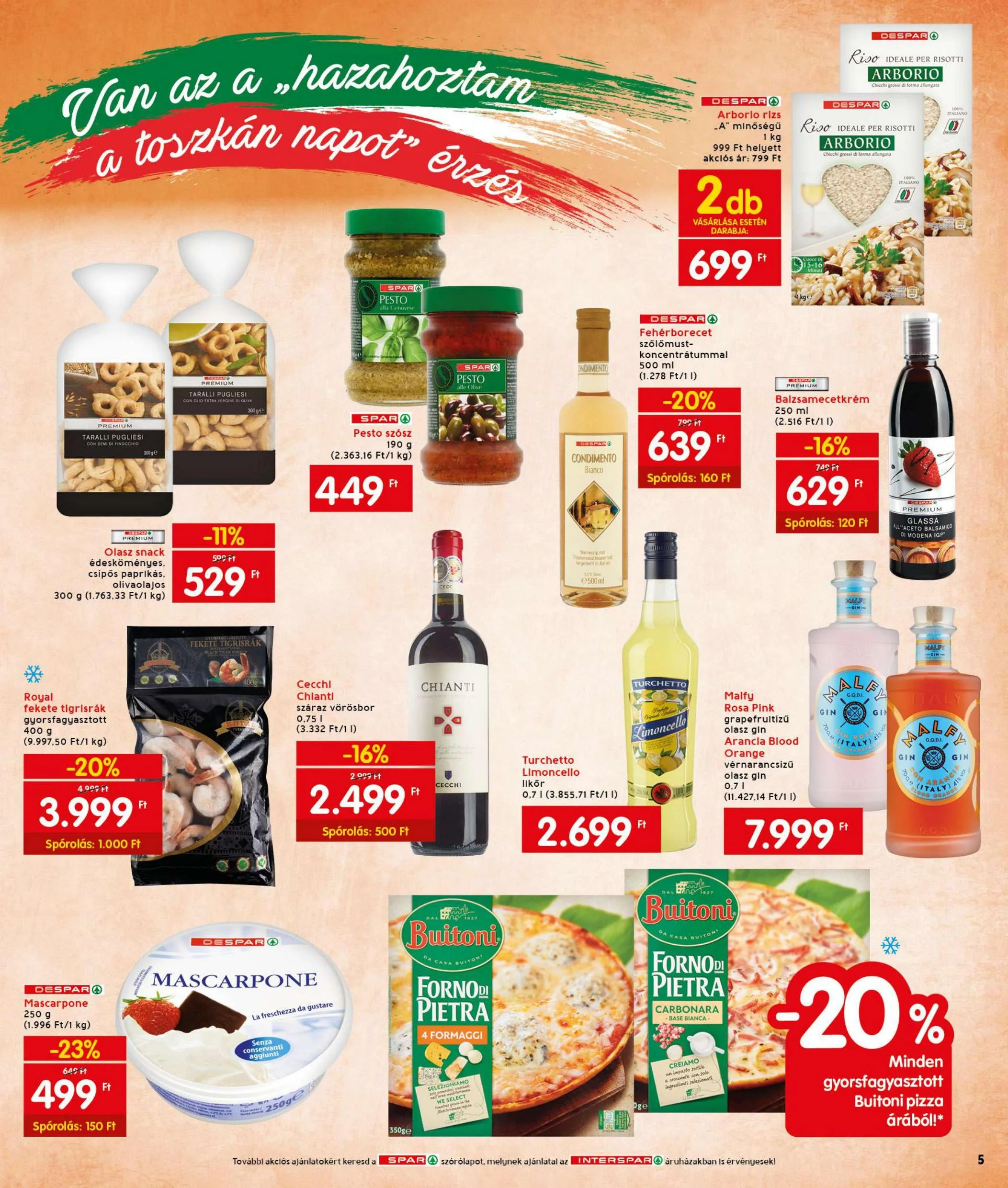 Interspar akciós újság 08.12–08.18 – 5. oldal