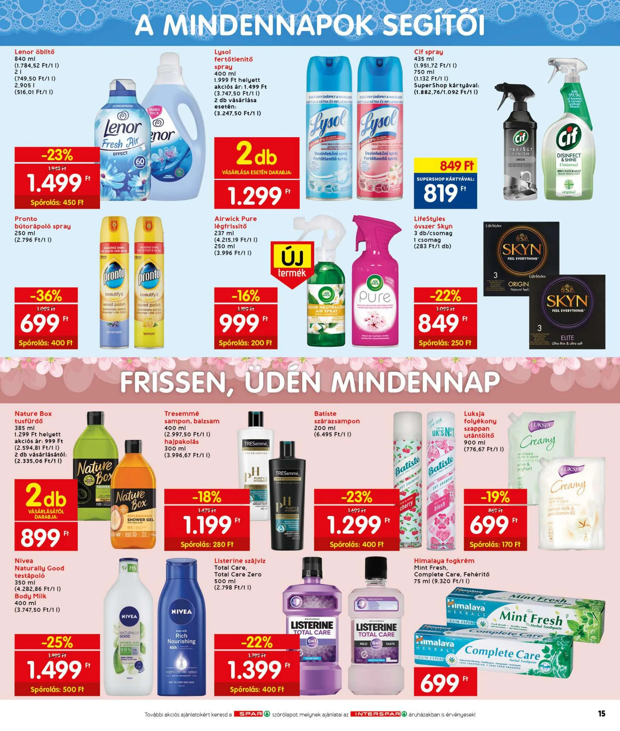 Interspar akciós újság 08.19–08.25 – 19. oldal