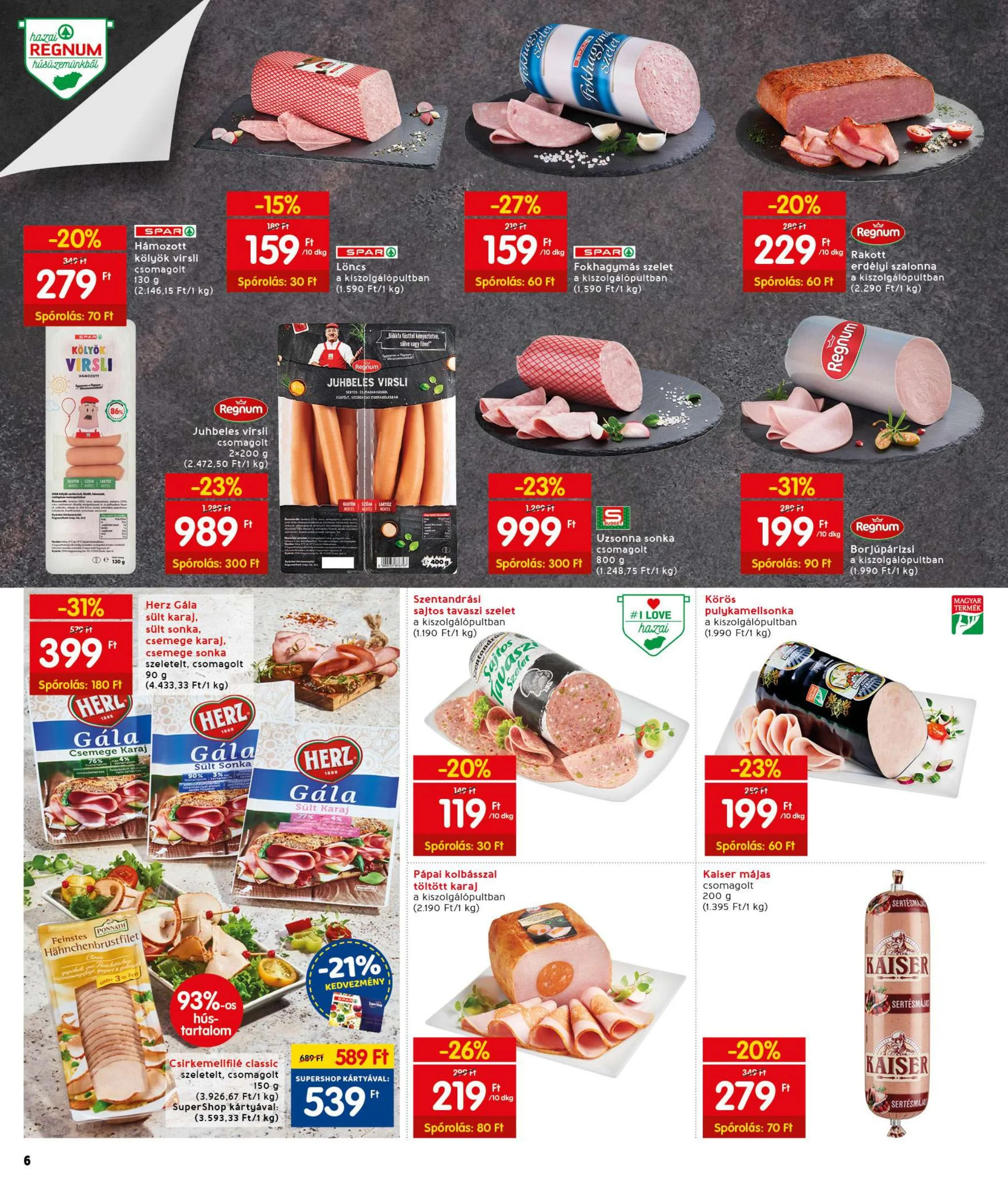 Interspar akciós újság 08.19–08.25 – 8. oldal