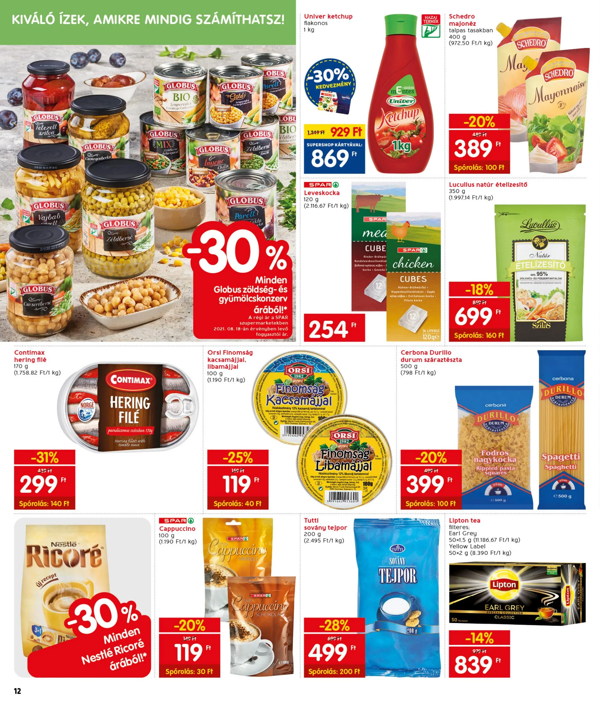 Interspar akciós újság 08.26–09.01 – 16. oldal