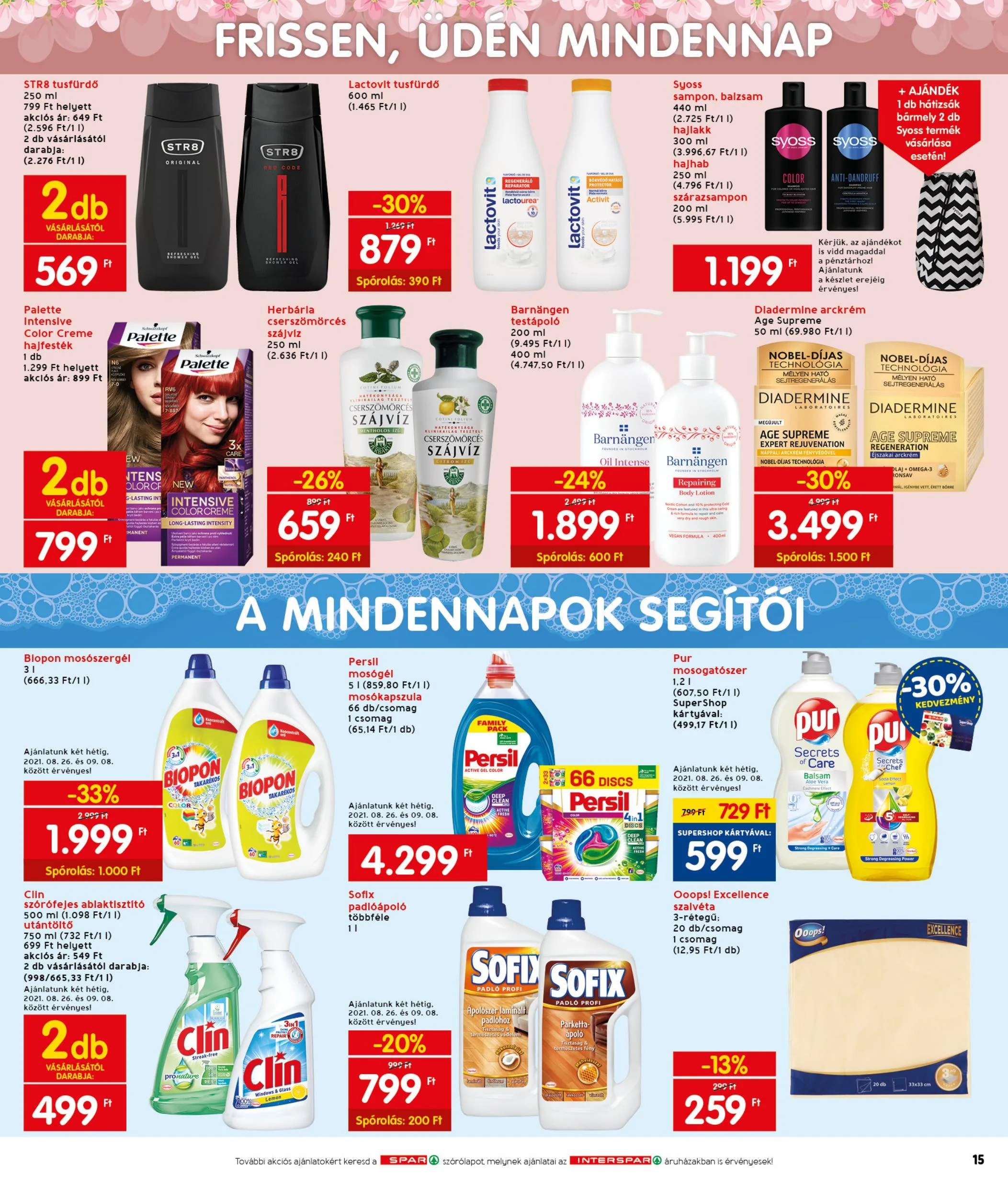 Interspar akciós újság 08.26–09.01 – 19. oldal