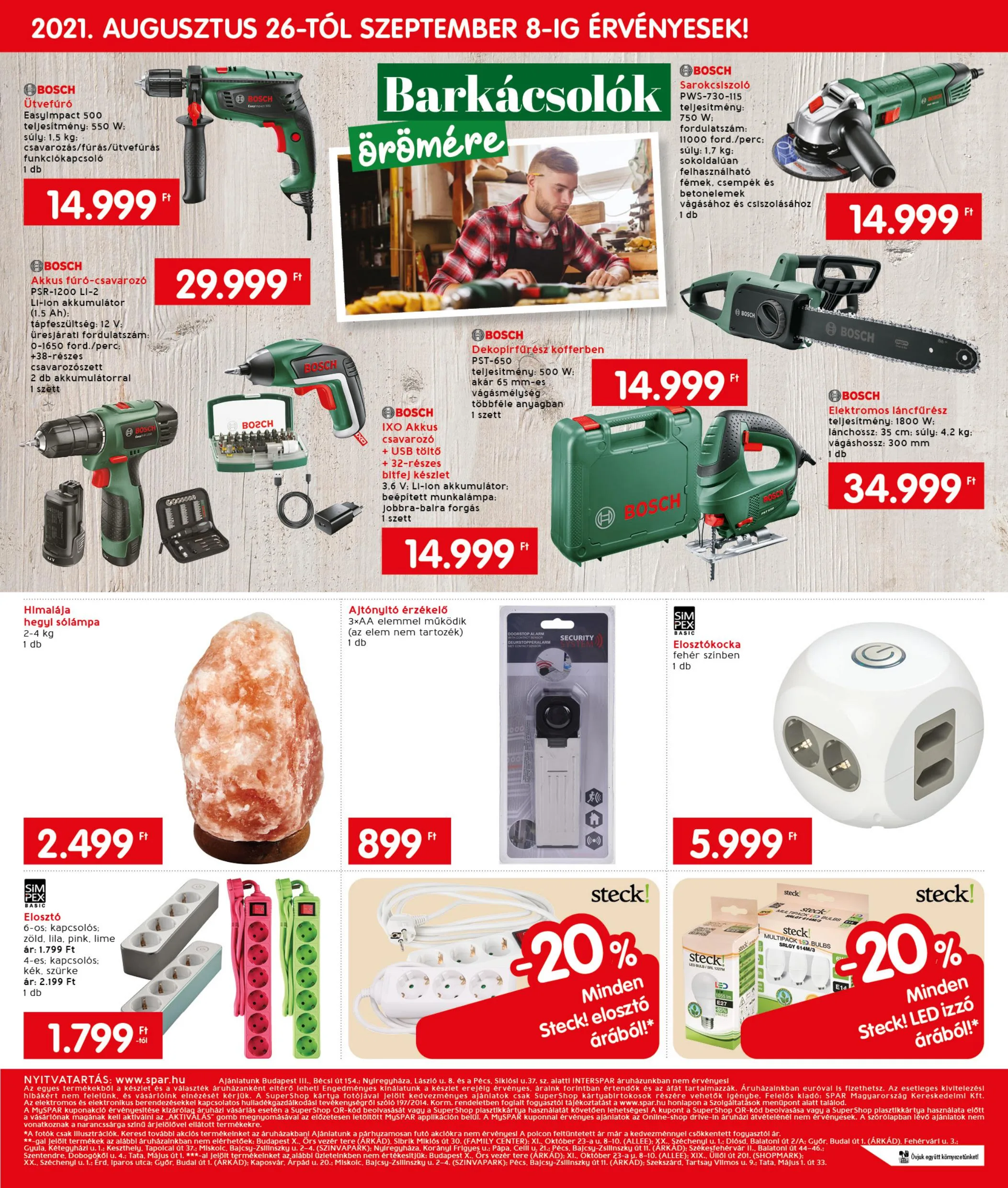 Interspar akciós újság 08.26–09.01 – 23. oldal