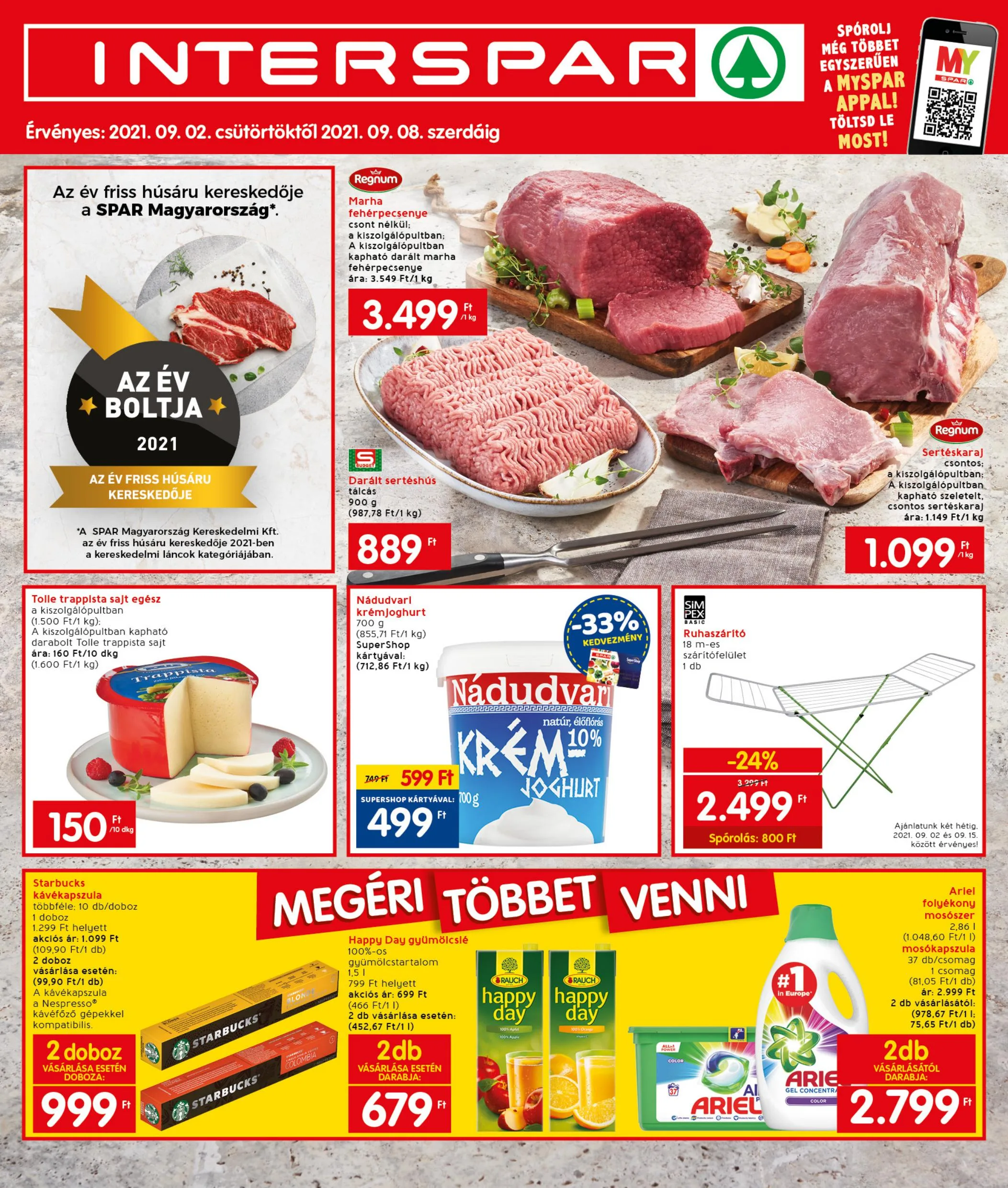 Interspar akciós újság 09.02–09.08
