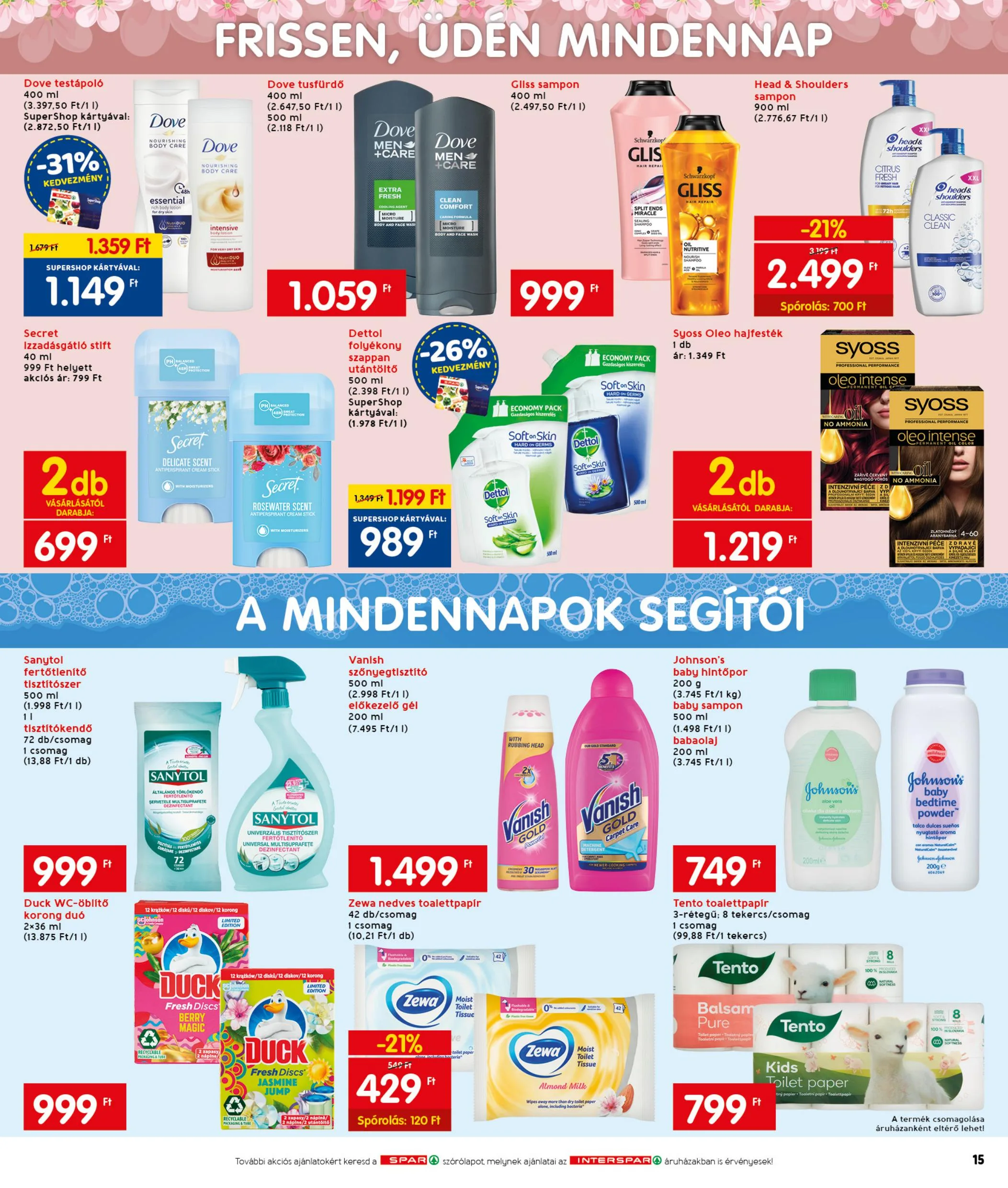 Interspar akciós újság 09.02–09.08 – 19. oldal