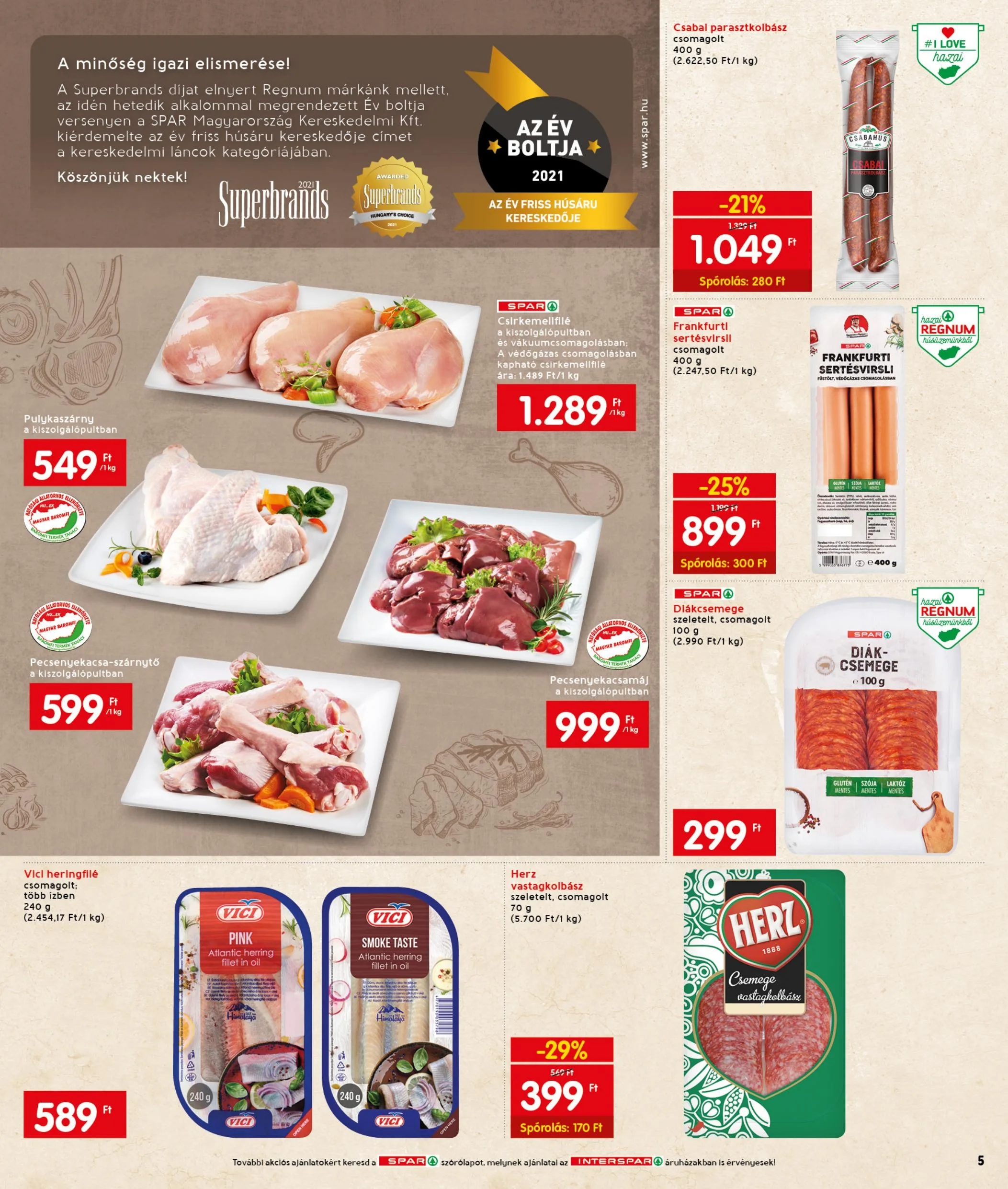 Interspar akciós újság 09.02–09.08 – 5. oldal
